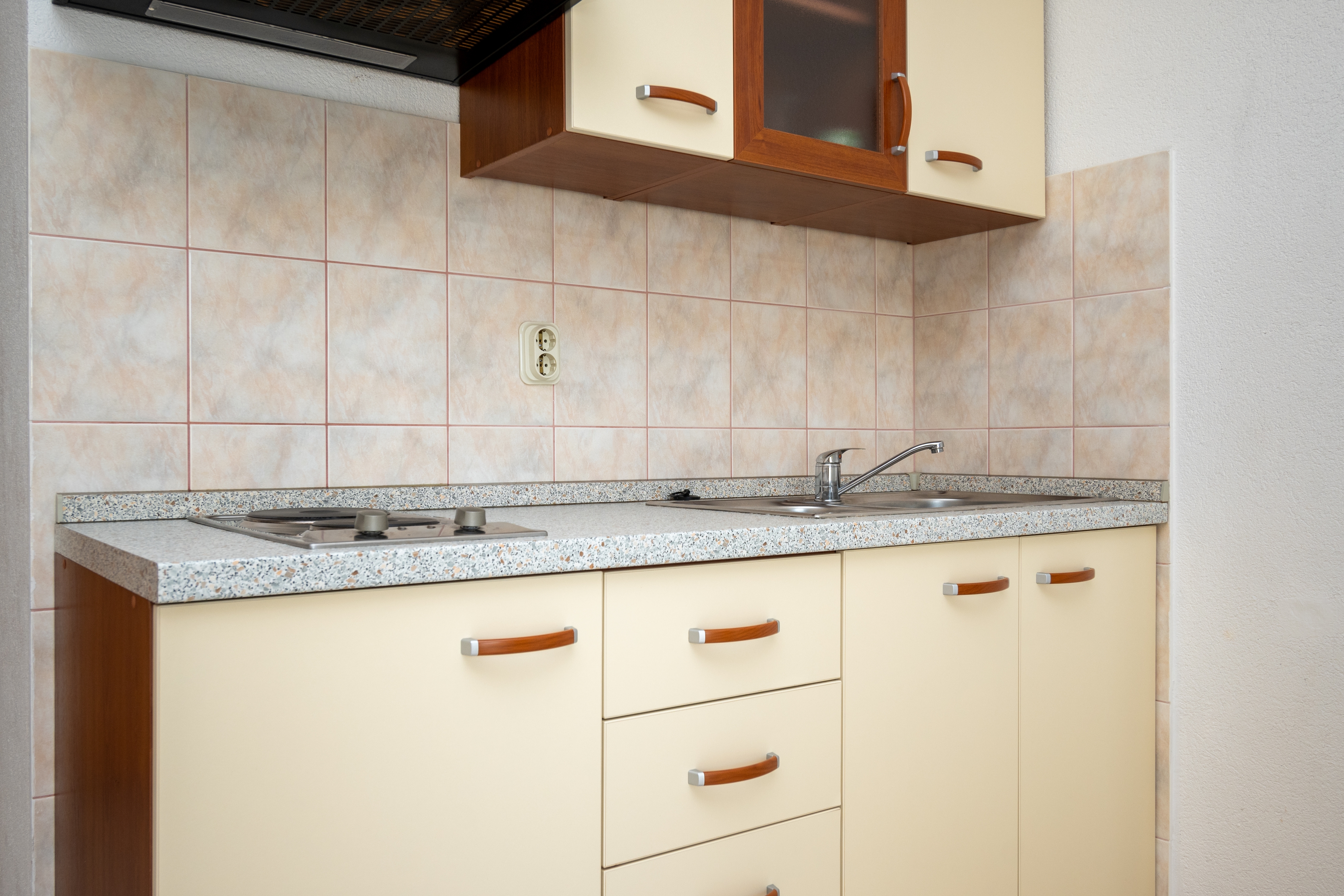 Studio flat with terrace and sea view Ljubač, Zadar  AS-a