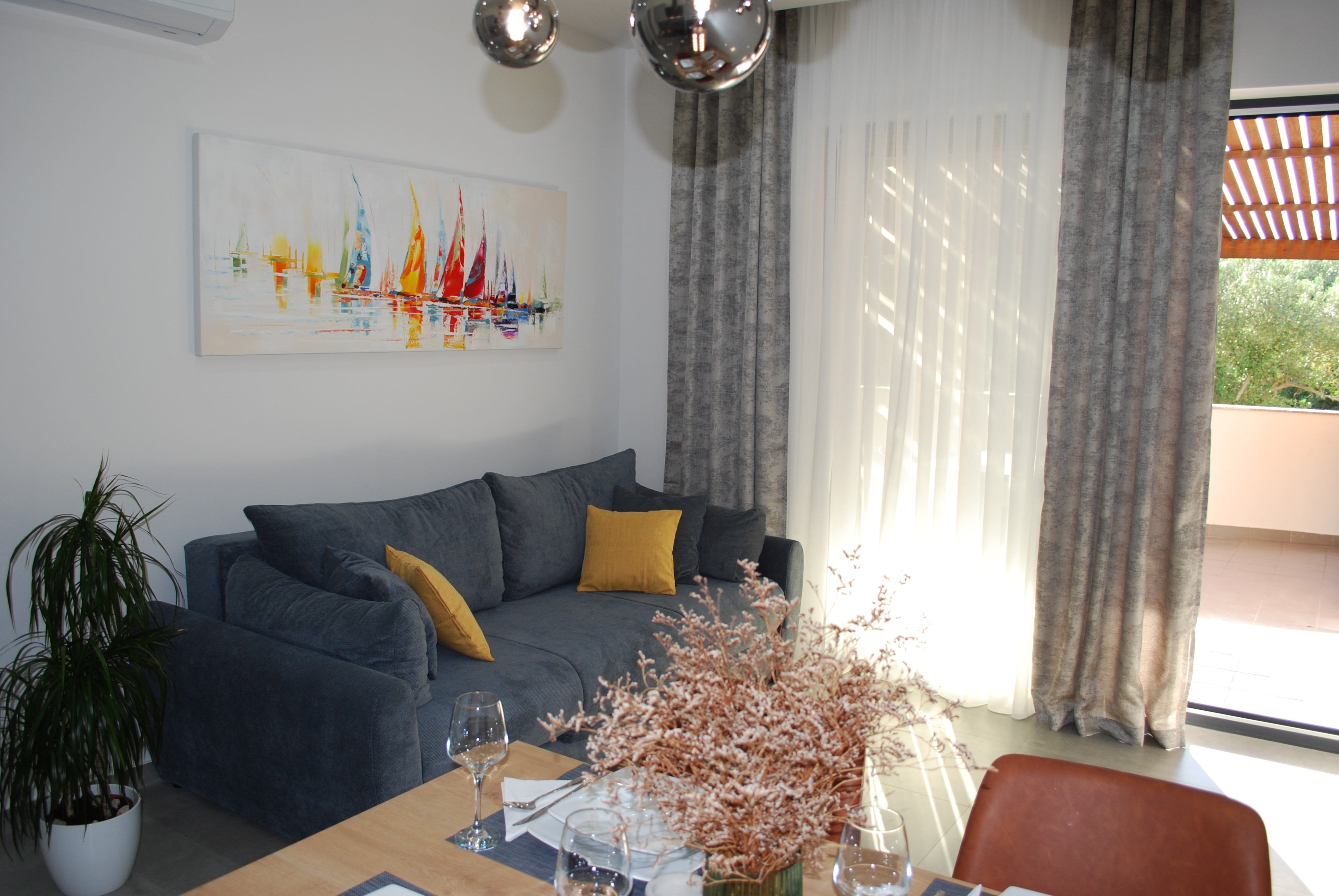 One bedroom apartment with terrace Sveti Petar, Biograd (A-21953-a)