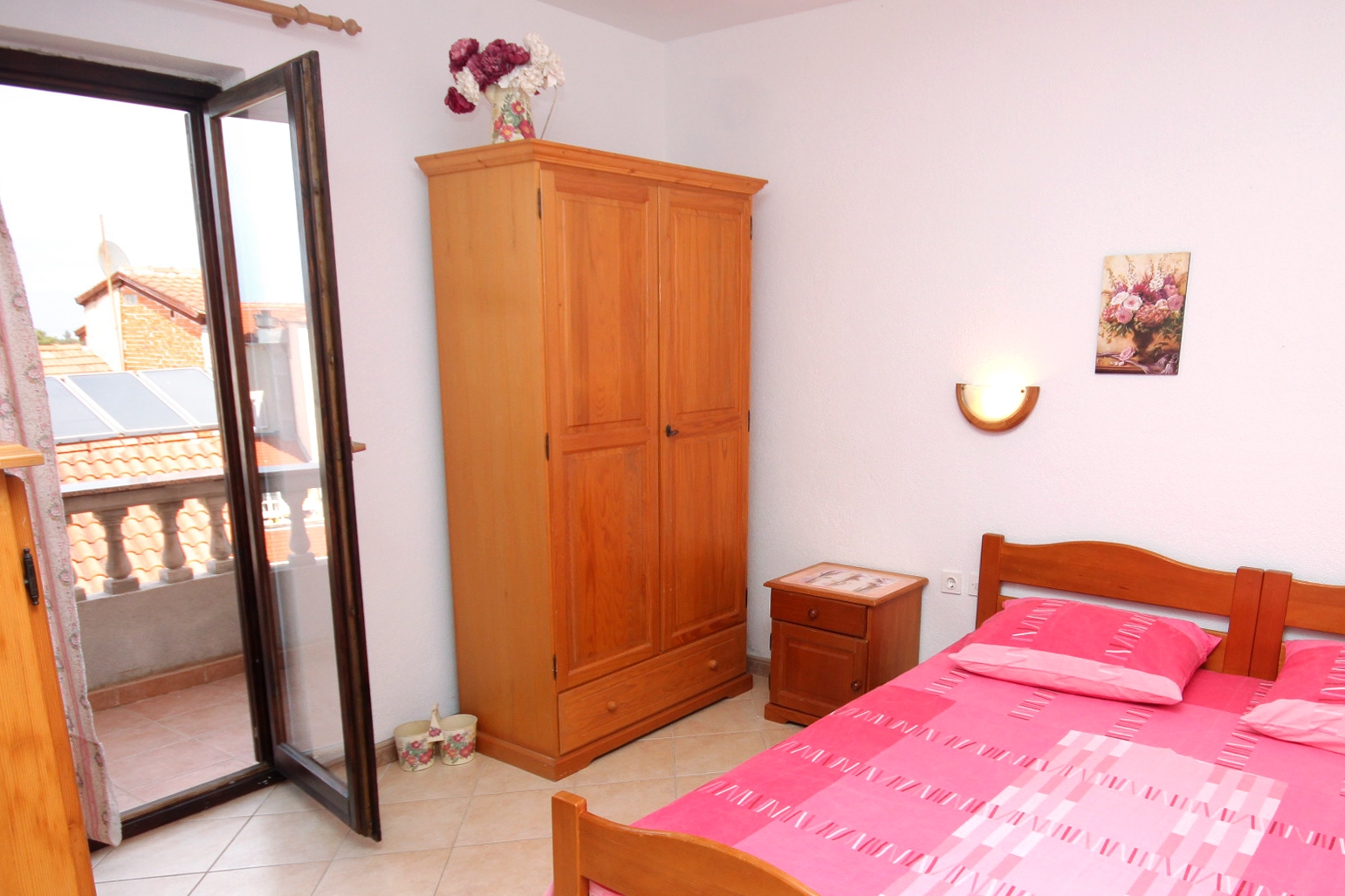 One bedroom apartment with balcony and sea view Mali Lošinj, Lošinj  A-c