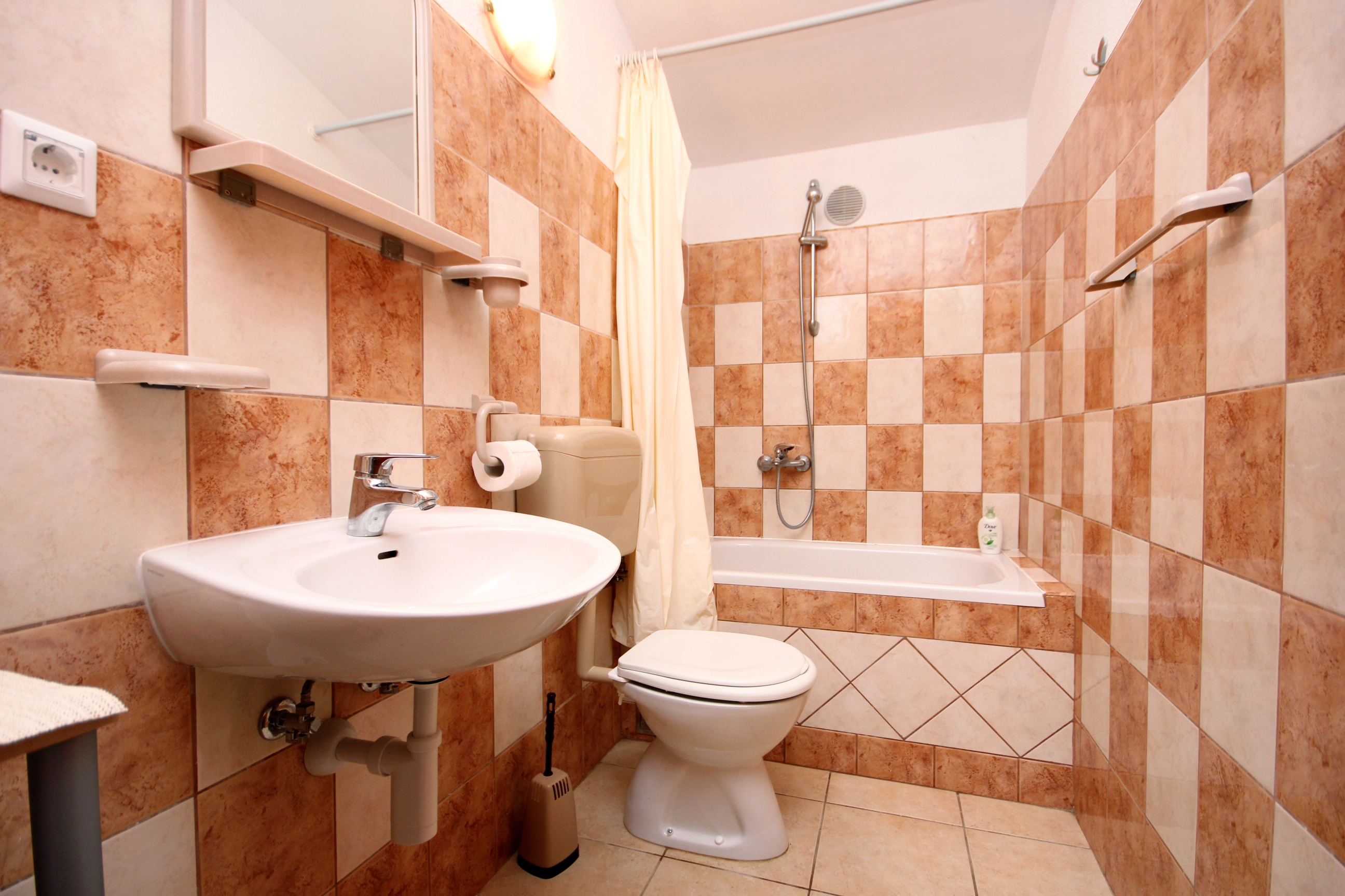 One bedroom apartment with terrace and sea view Mali Lošinj, Lošinj  A-d