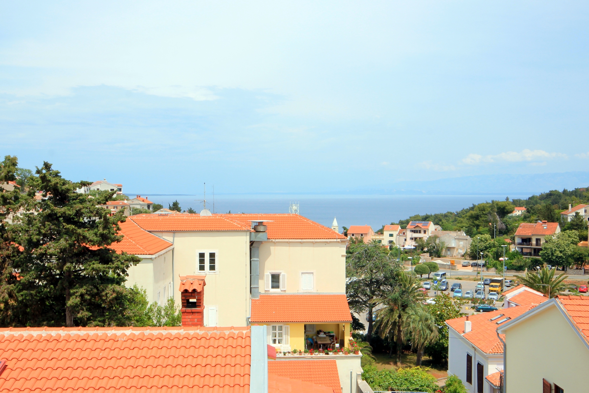 One bedroom apartment with terrace and sea view Mali Lošinj, Lošinj  A-d