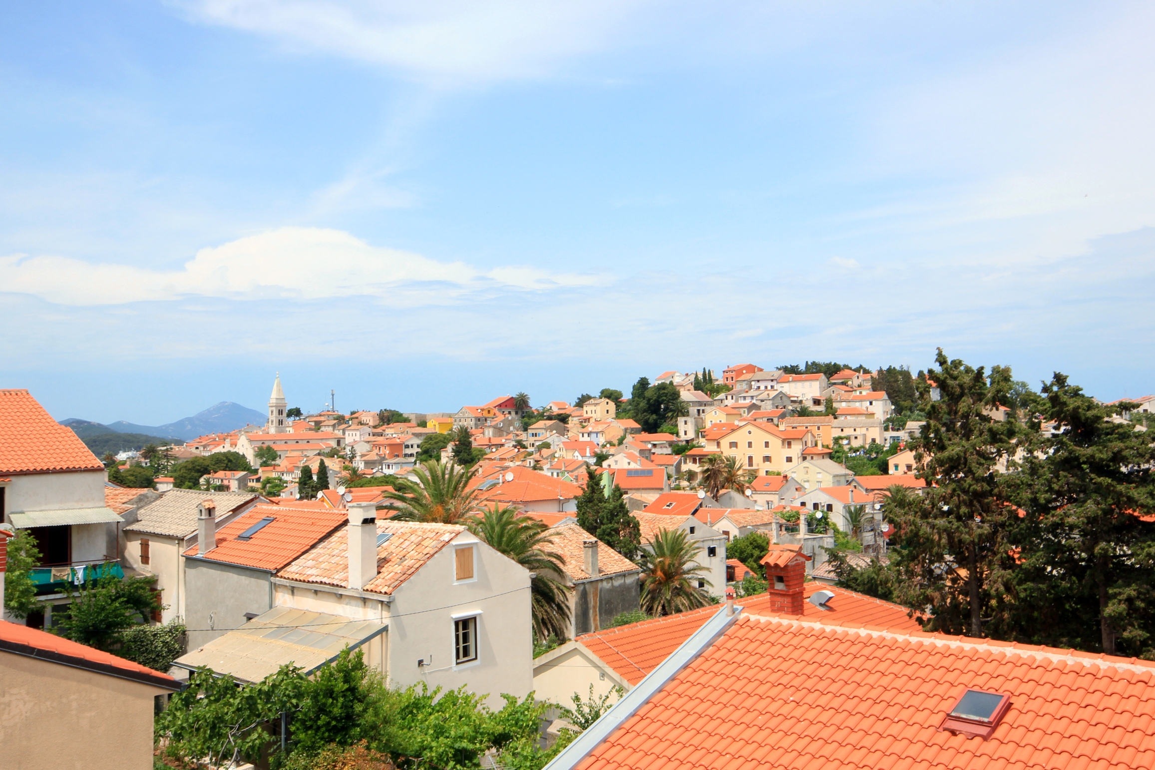 One bedroom apartment with terrace and sea view Mali Lošinj, Lošinj  A-d