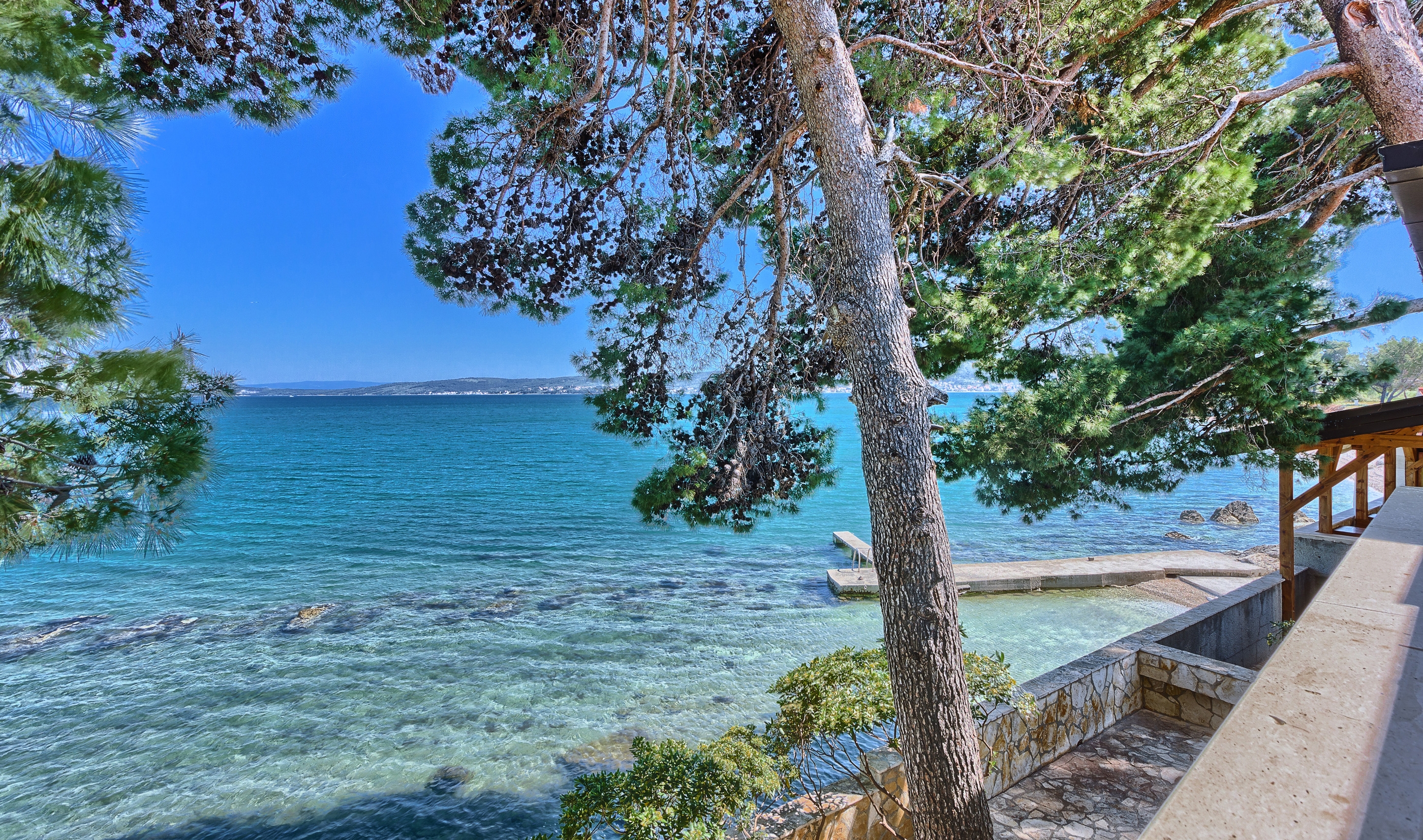 Two bedroom apartment near beach Kaštel Štafilić, Kaštela  A-b