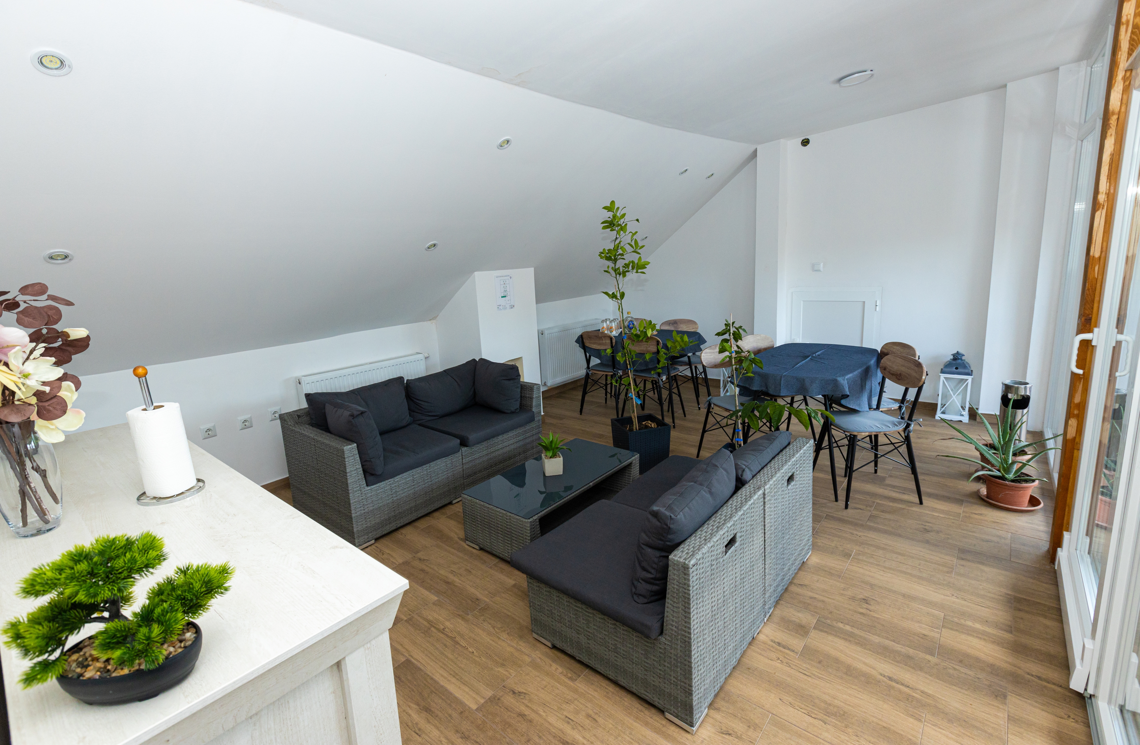 One bedroom apartment with terrace Darda, Baranja  A-b