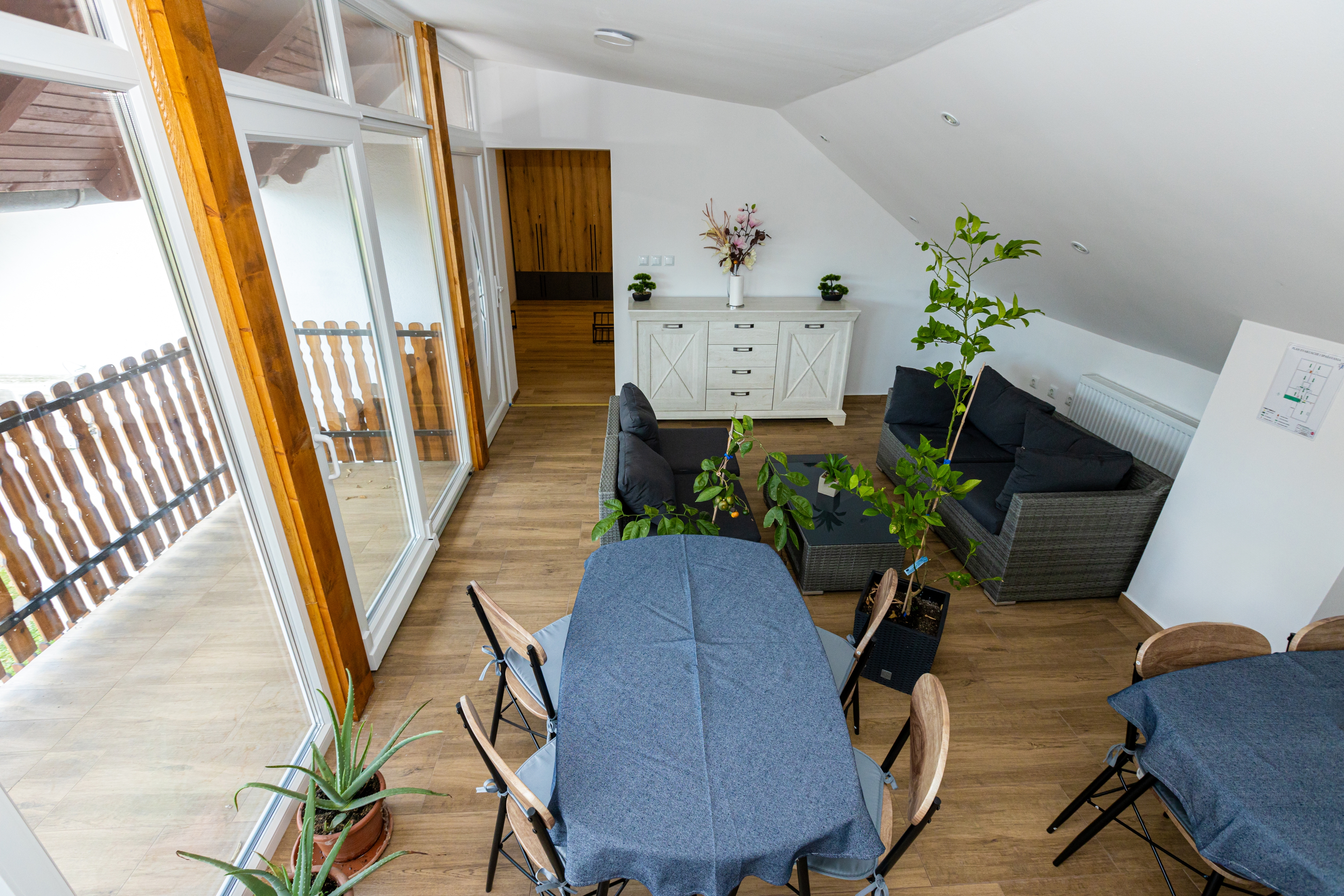 One bedroom apartment with terrace Darda, Baranja  A-b