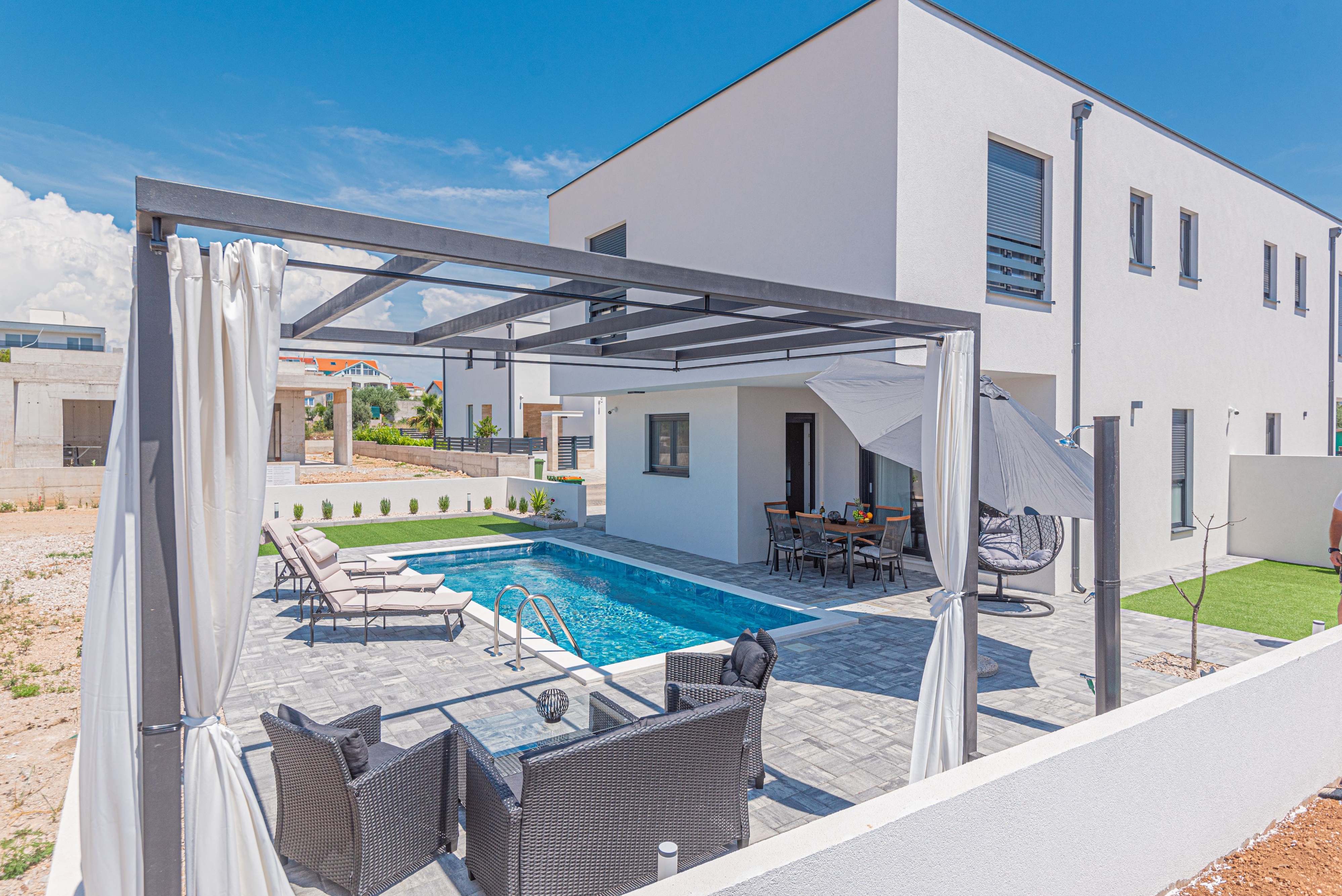 Three bedroom house with terrace Vodice  K