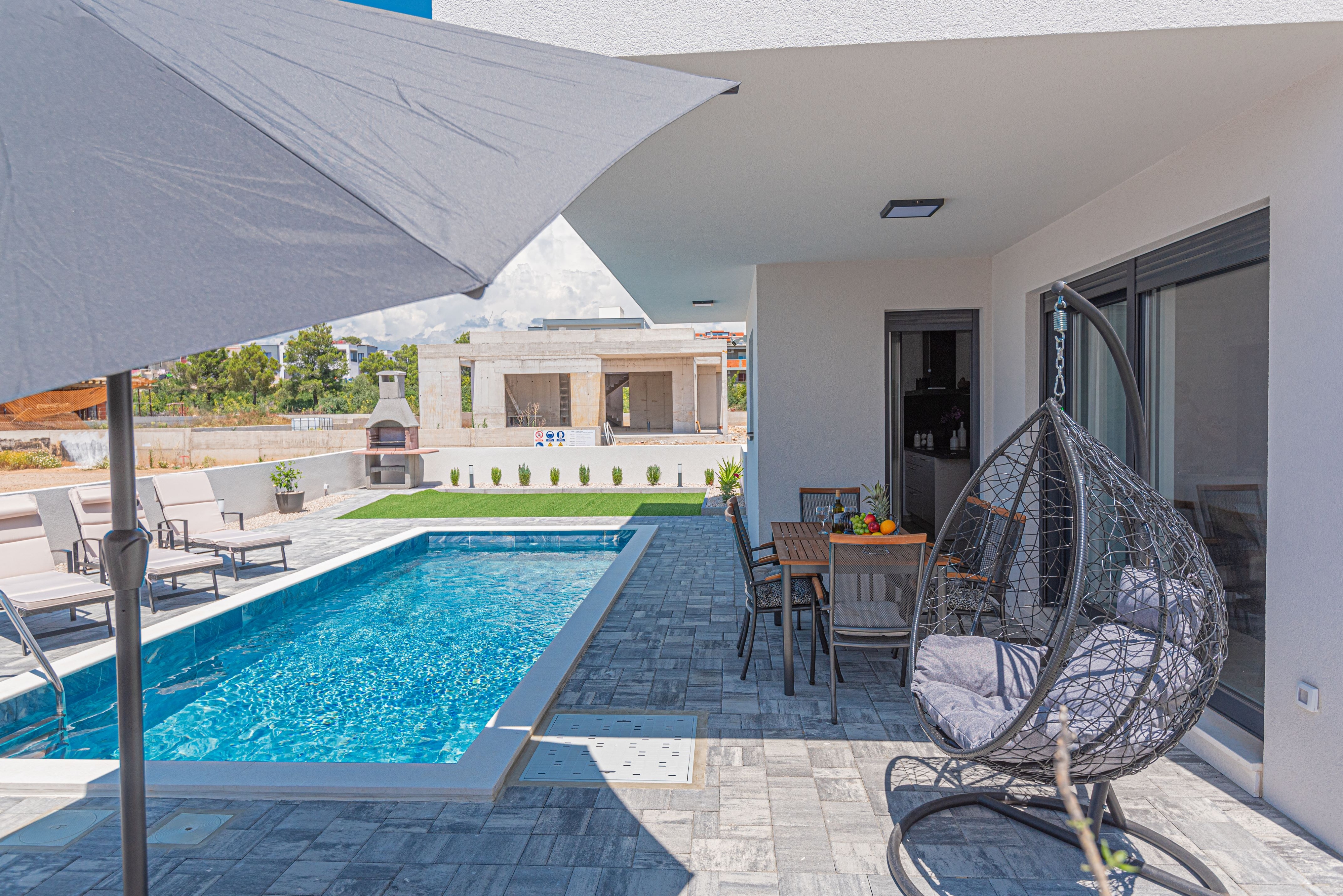 Three bedroom house with terrace Vodice  K