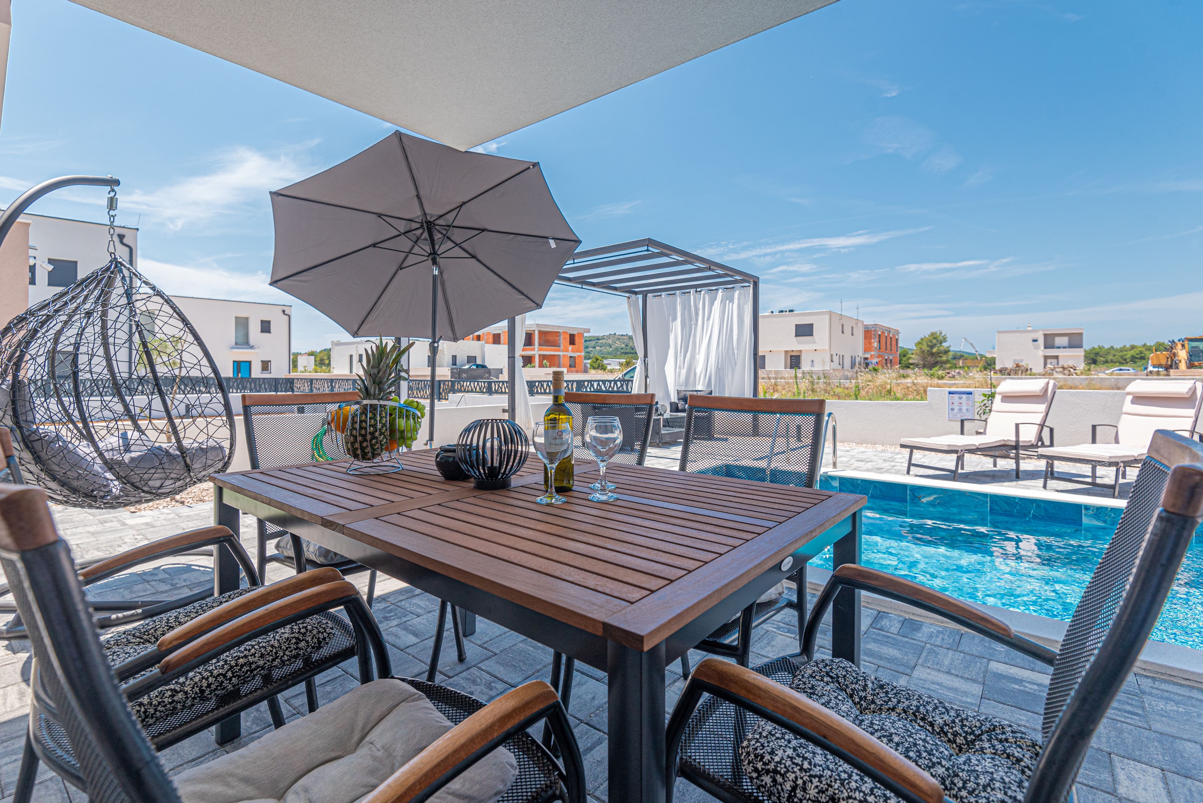 Three bedroom house with terrace Vodice  K