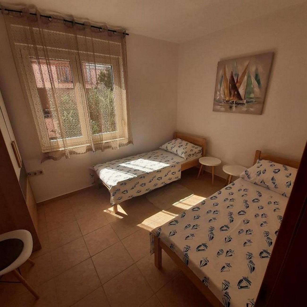 Two bedroom apartment with terrace and sea view Kraj, Pašman  A-a