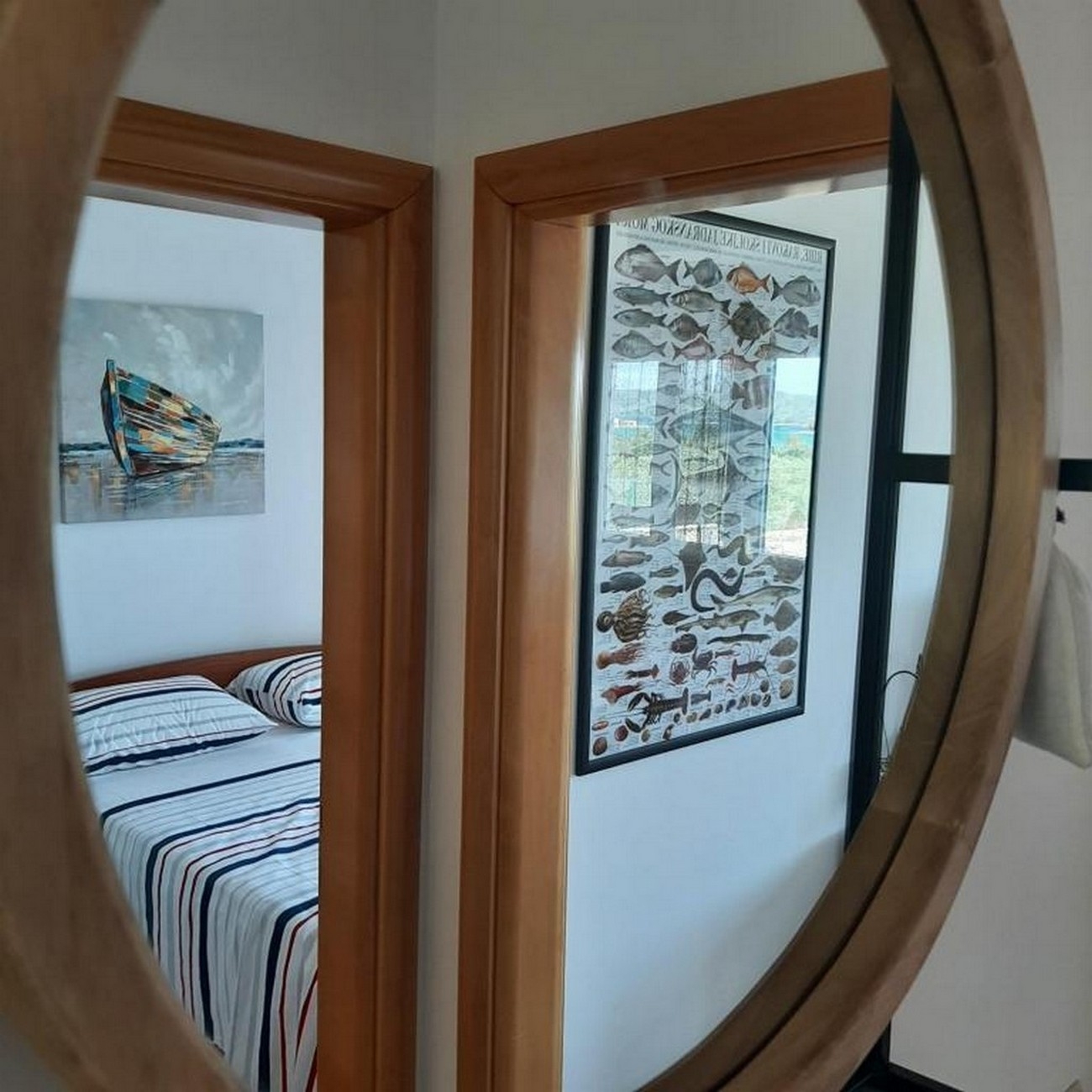 Two bedroom apartment with terrace and sea view Kraj, Pašman  A-a