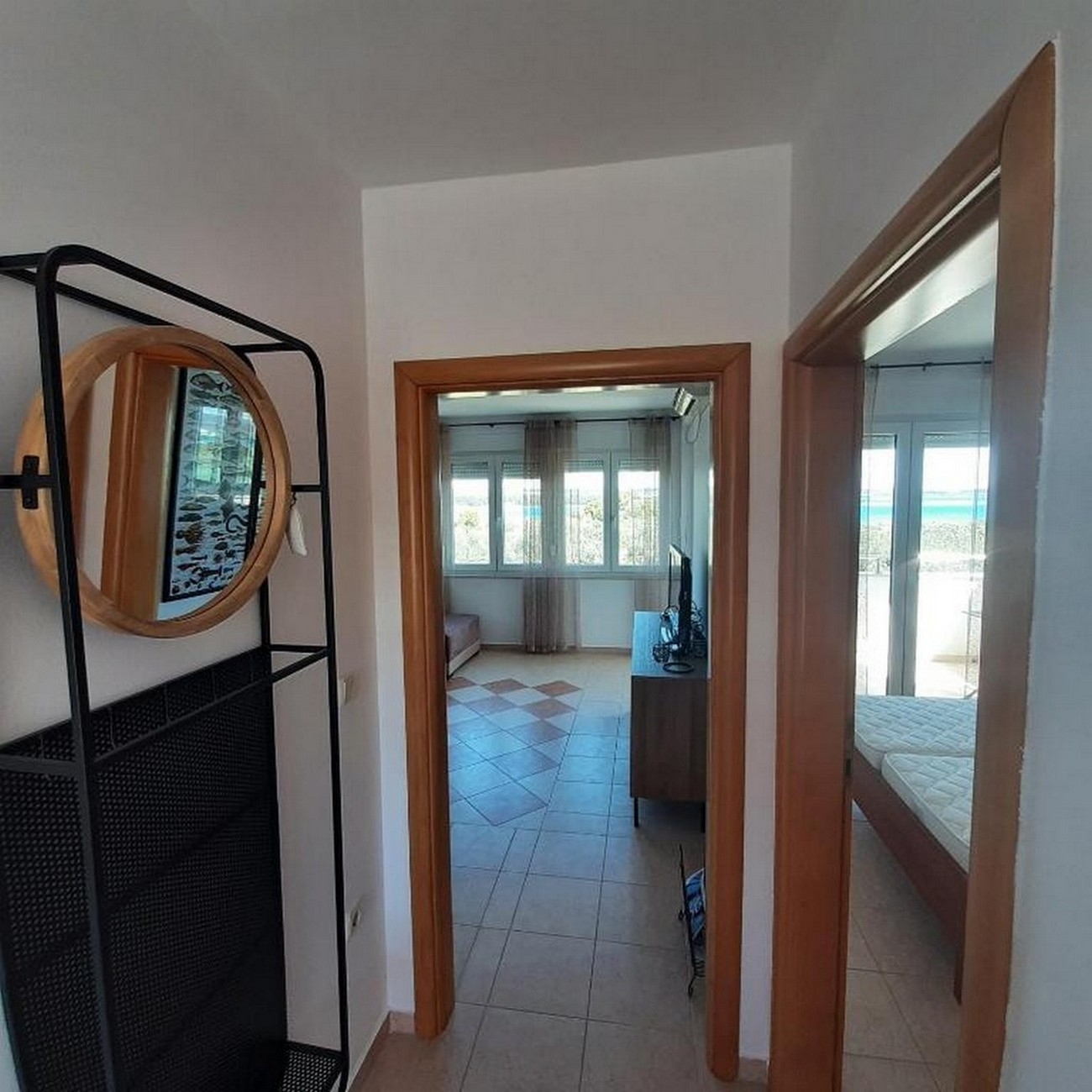 Two bedroom apartment with terrace and sea view Kraj, Pašman  A-a