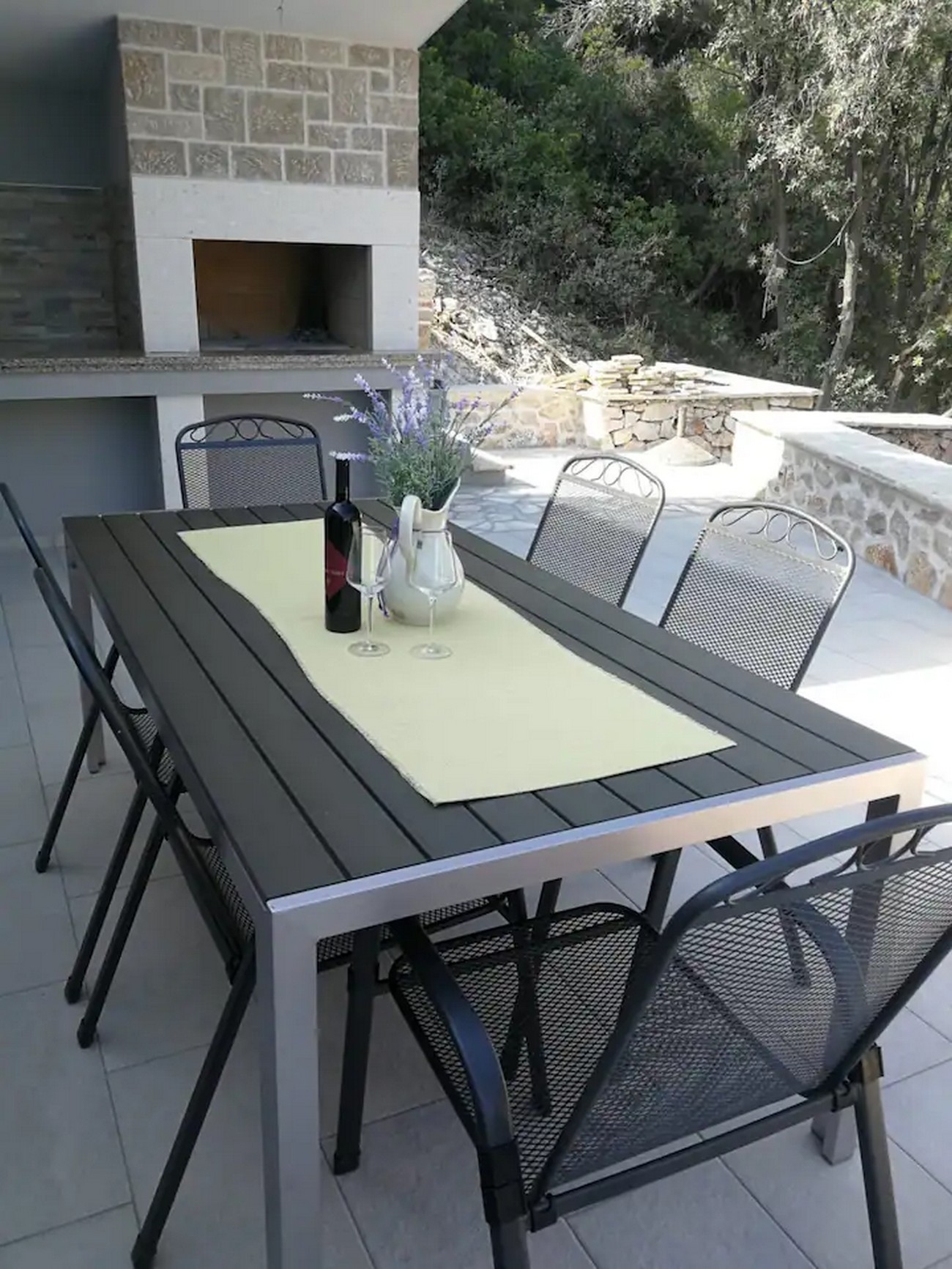 Studio flat with terrace Cove Medvidina, Hvar  AS-a