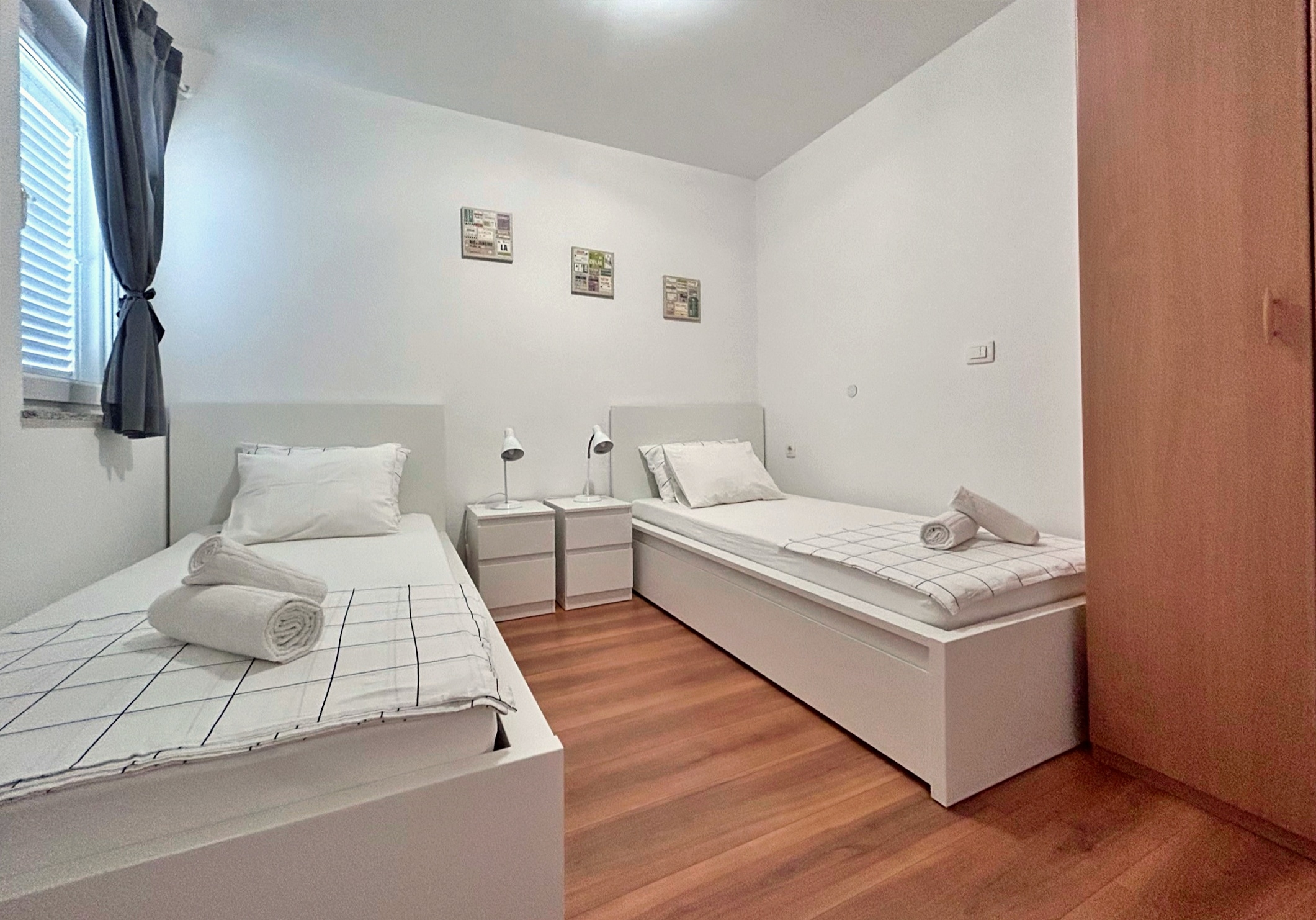 Two bedroom apartment with balcony and sea view Čižići, Krk  A-b
