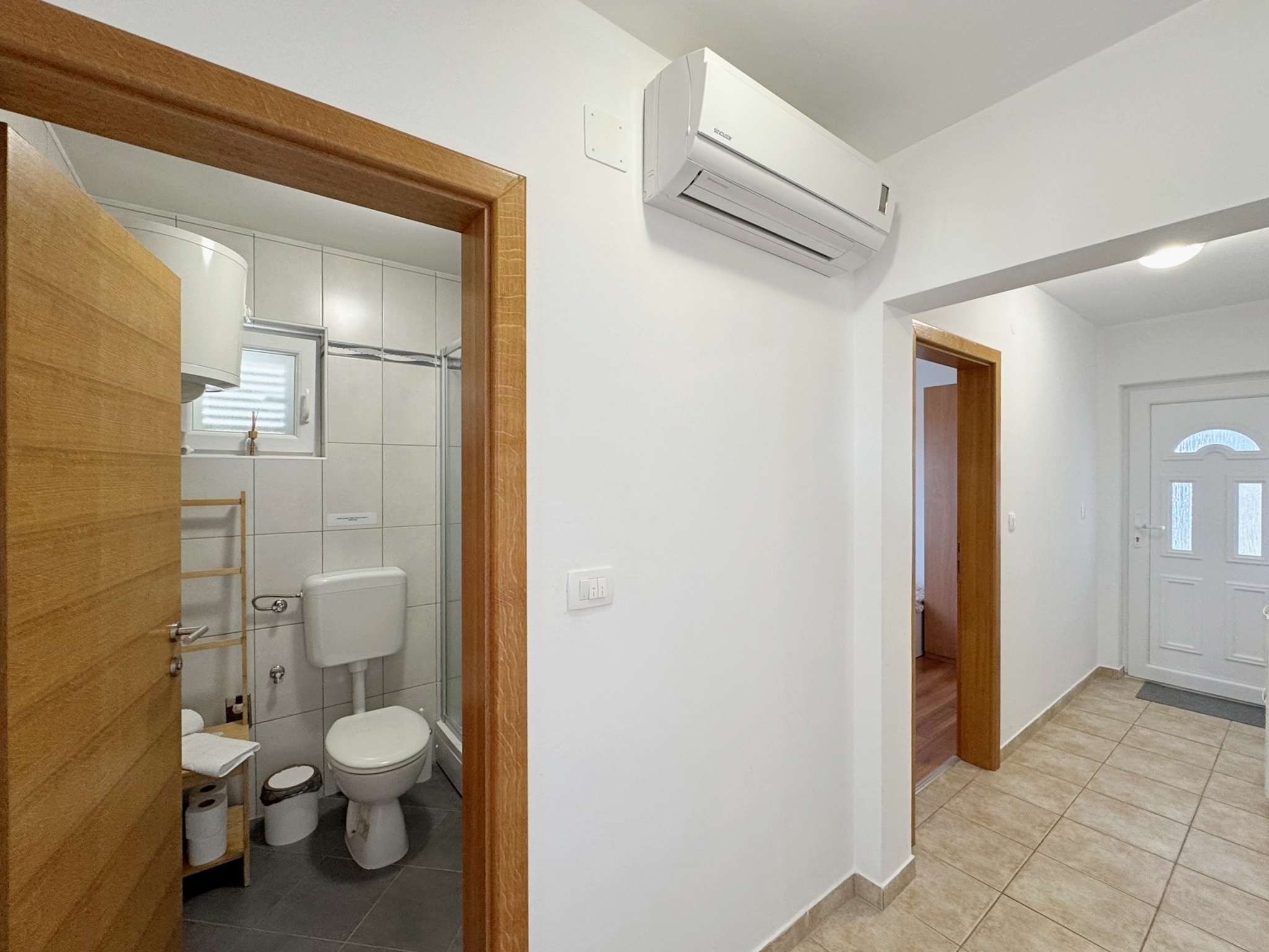 Two bedroom apartment with balcony and sea view Čižići, Krk  A-b