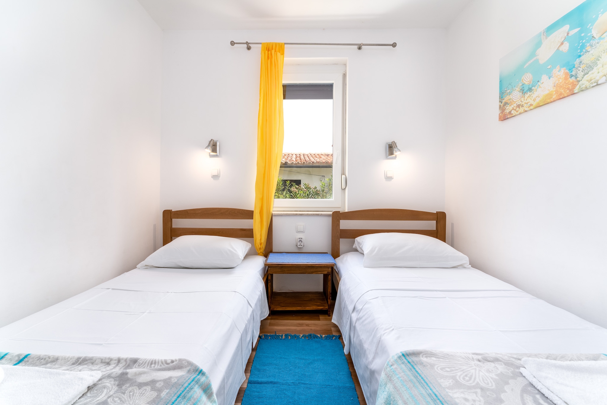 Two bedroom apartment with air-conditioning Baška, Krk  A-a