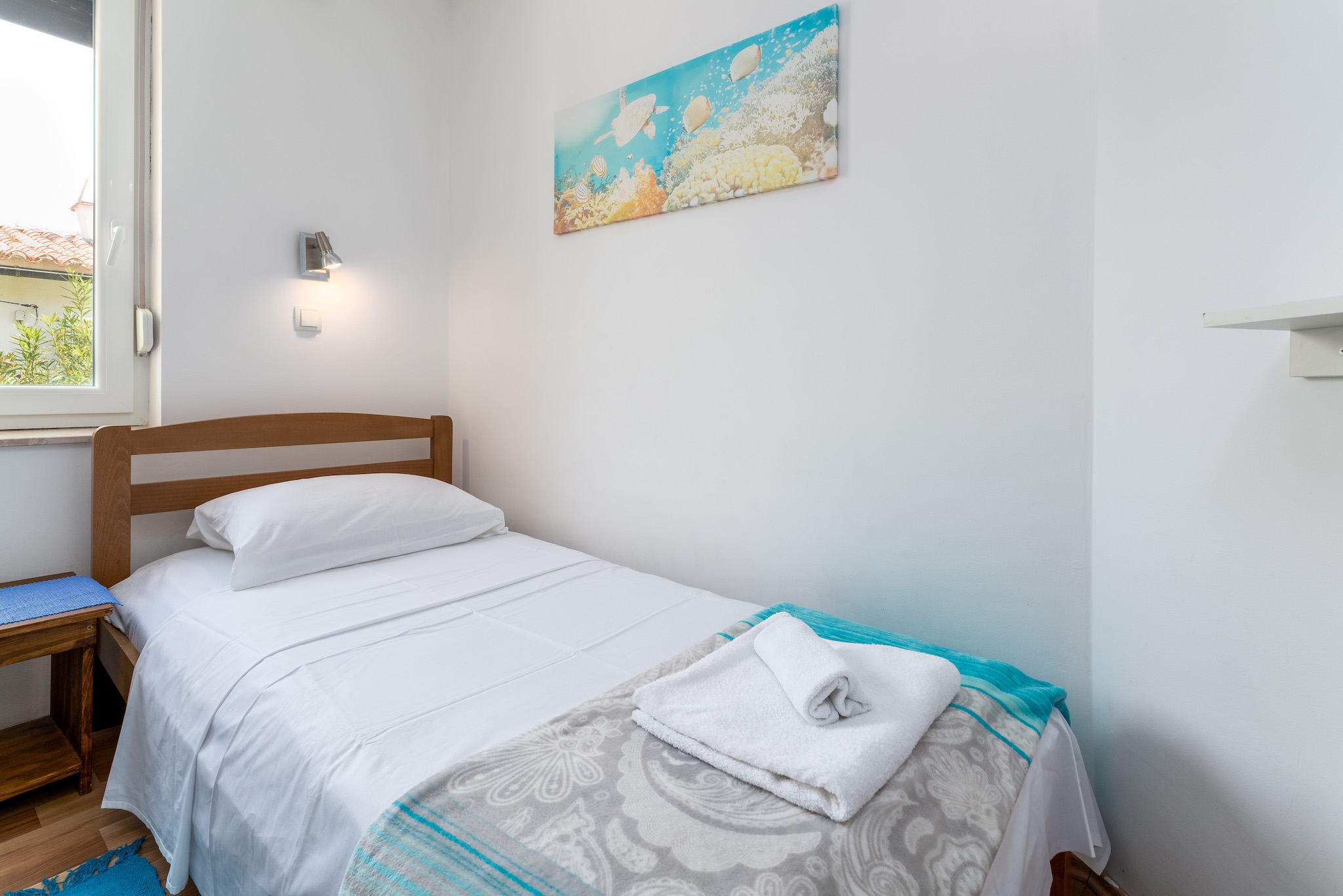 Two bedroom apartment with air-conditioning Baška, Krk  A-a