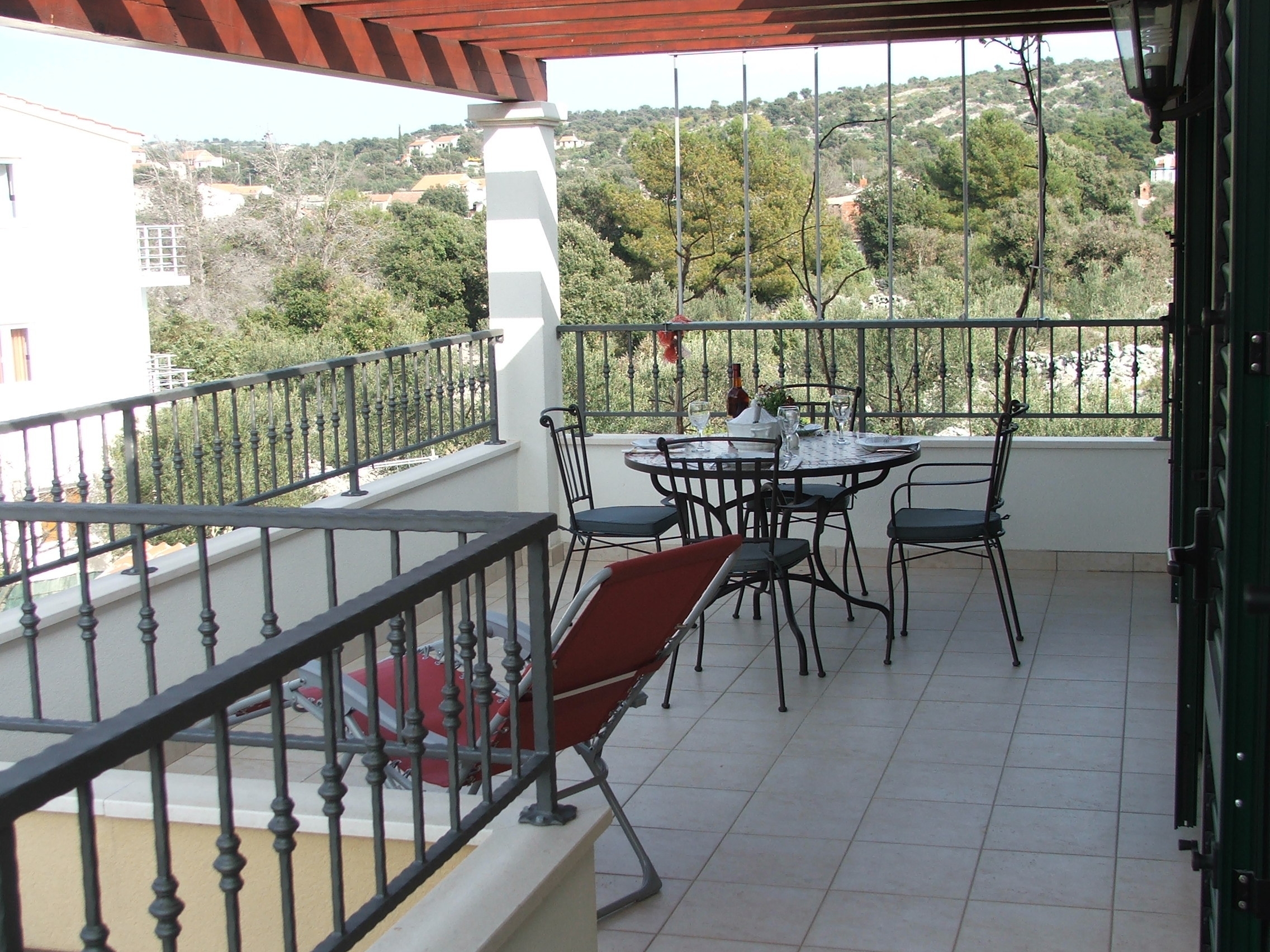 Two bedroom apartment with terrace and sea view Ražanj, Rogoznica  A-a