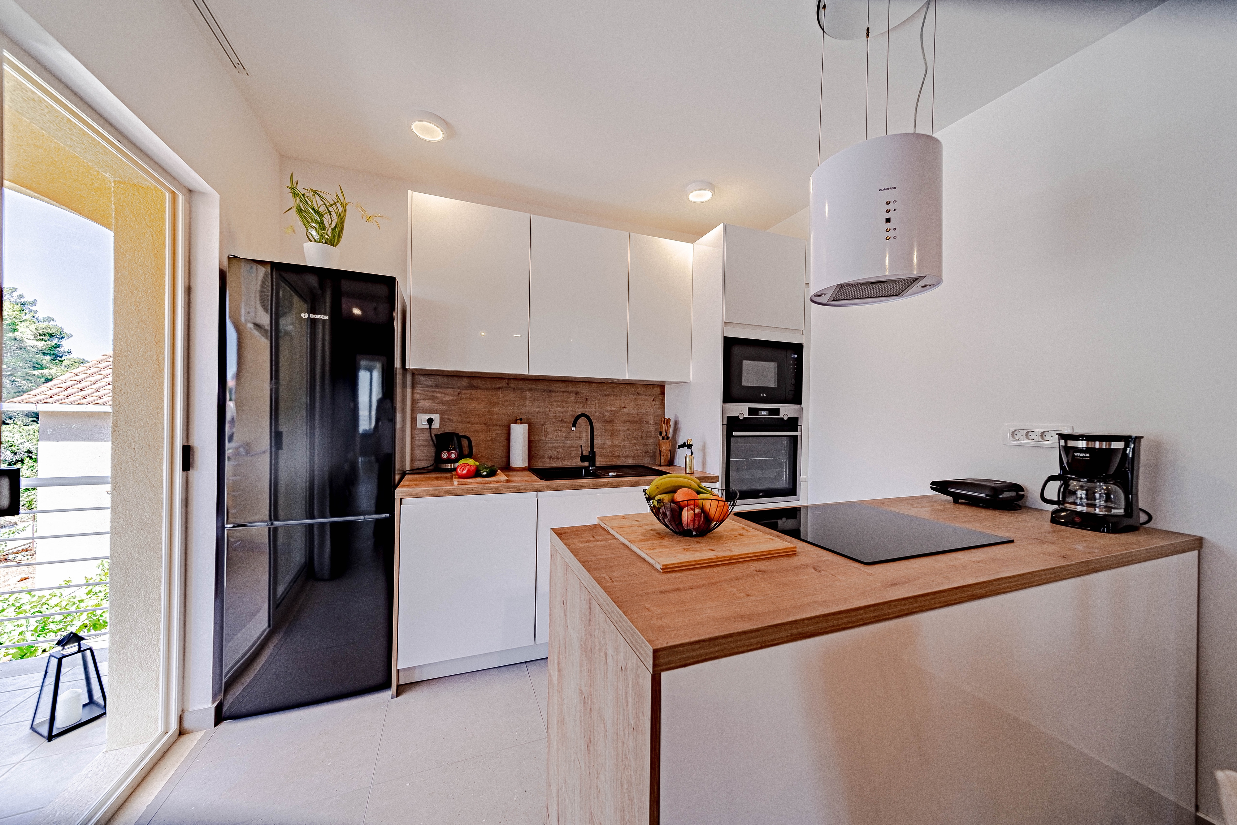 Two bedroom apartment near beach Prižba, Korčula (A-22068-a)