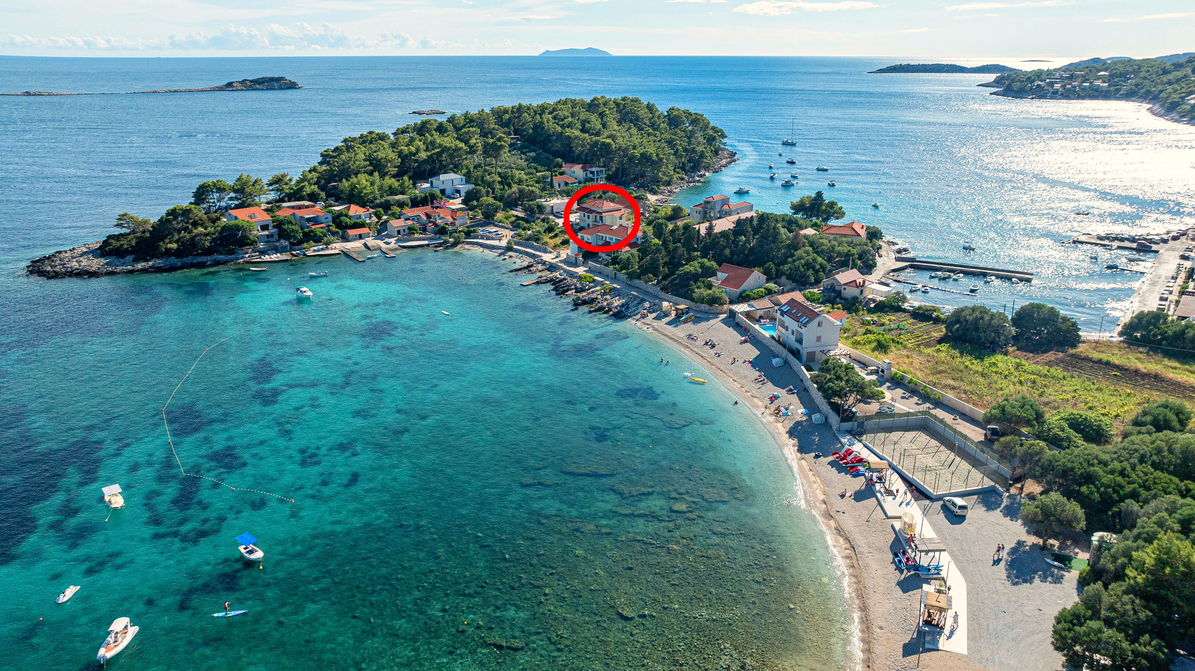 Two bedroom apartment near beach Prižba, Korčula (A-22068-a) Two bedroom apartment near beach Prižba, Korčula (A-22068-a)