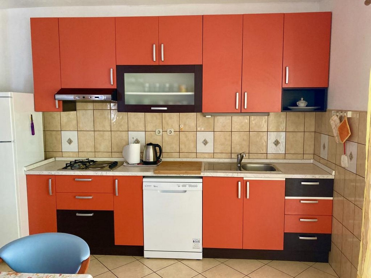Two bedroom apartment with terrace and sea view Lokva Rogoznica, Omiš  A-b