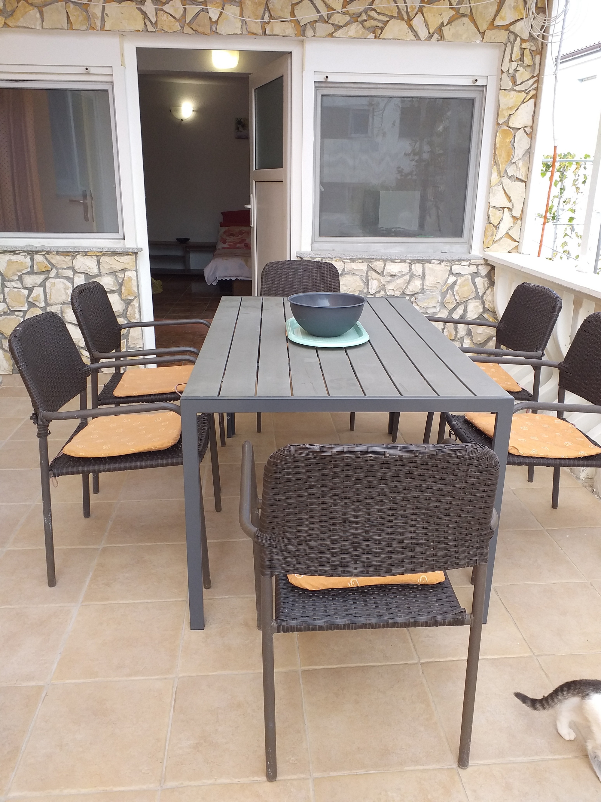 One bedroom apartment with terrace Vir - Lozice, Vir  A-a