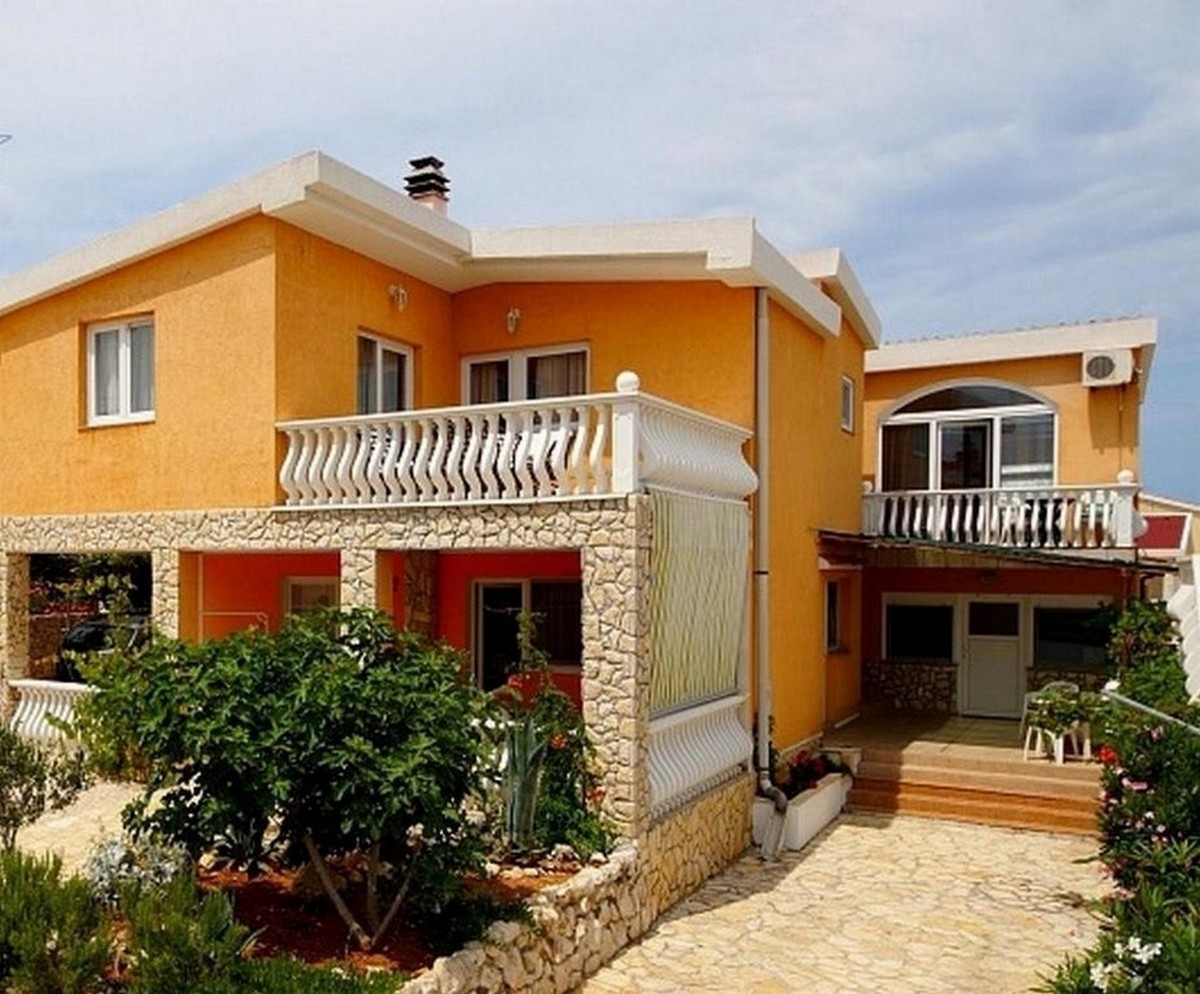 Studio flat with balcony and sea view Vir - Lozice, Vir (AS-22083-b)