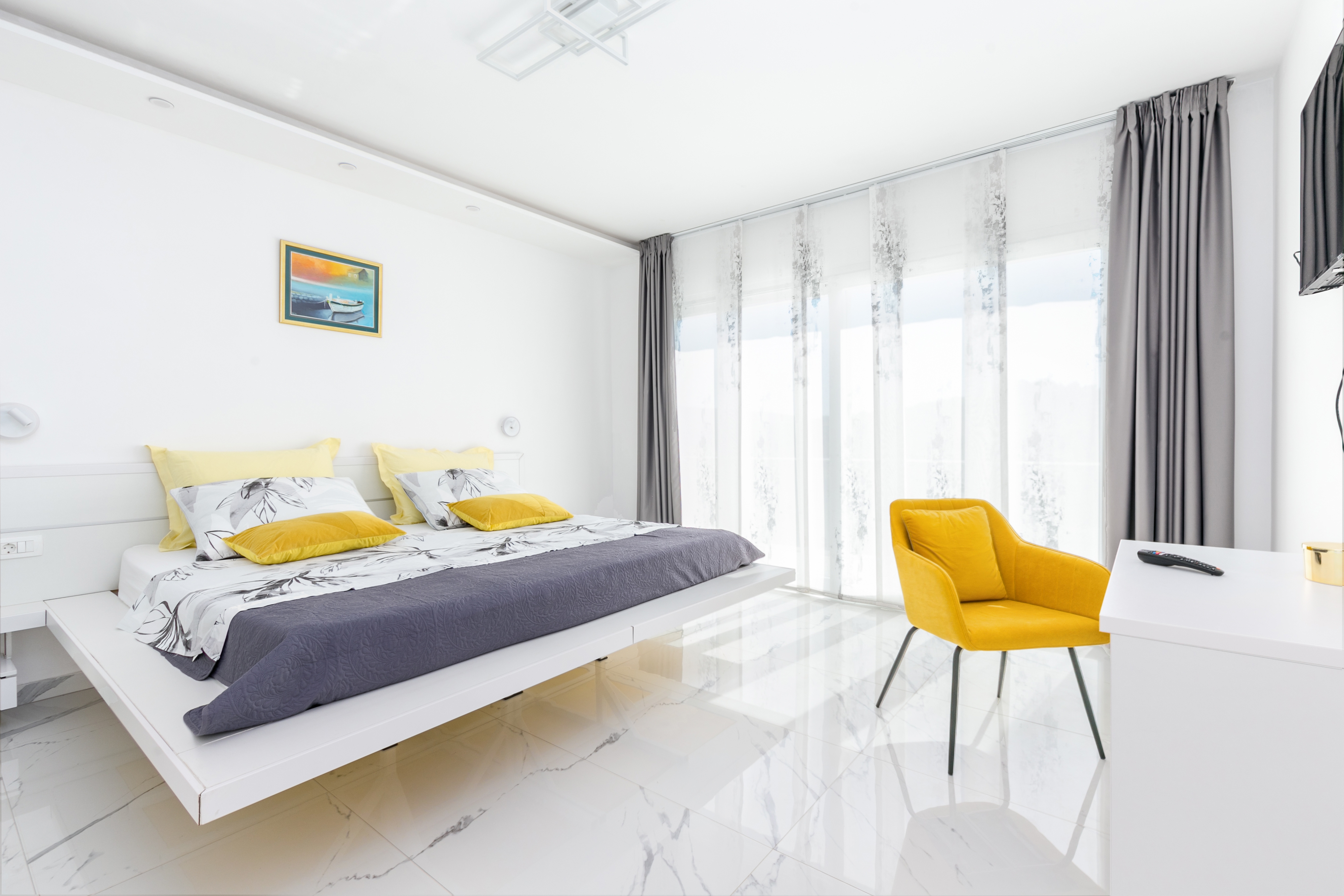 Two bedroom house with terrace and sea view Seget Donji, Trogir  K