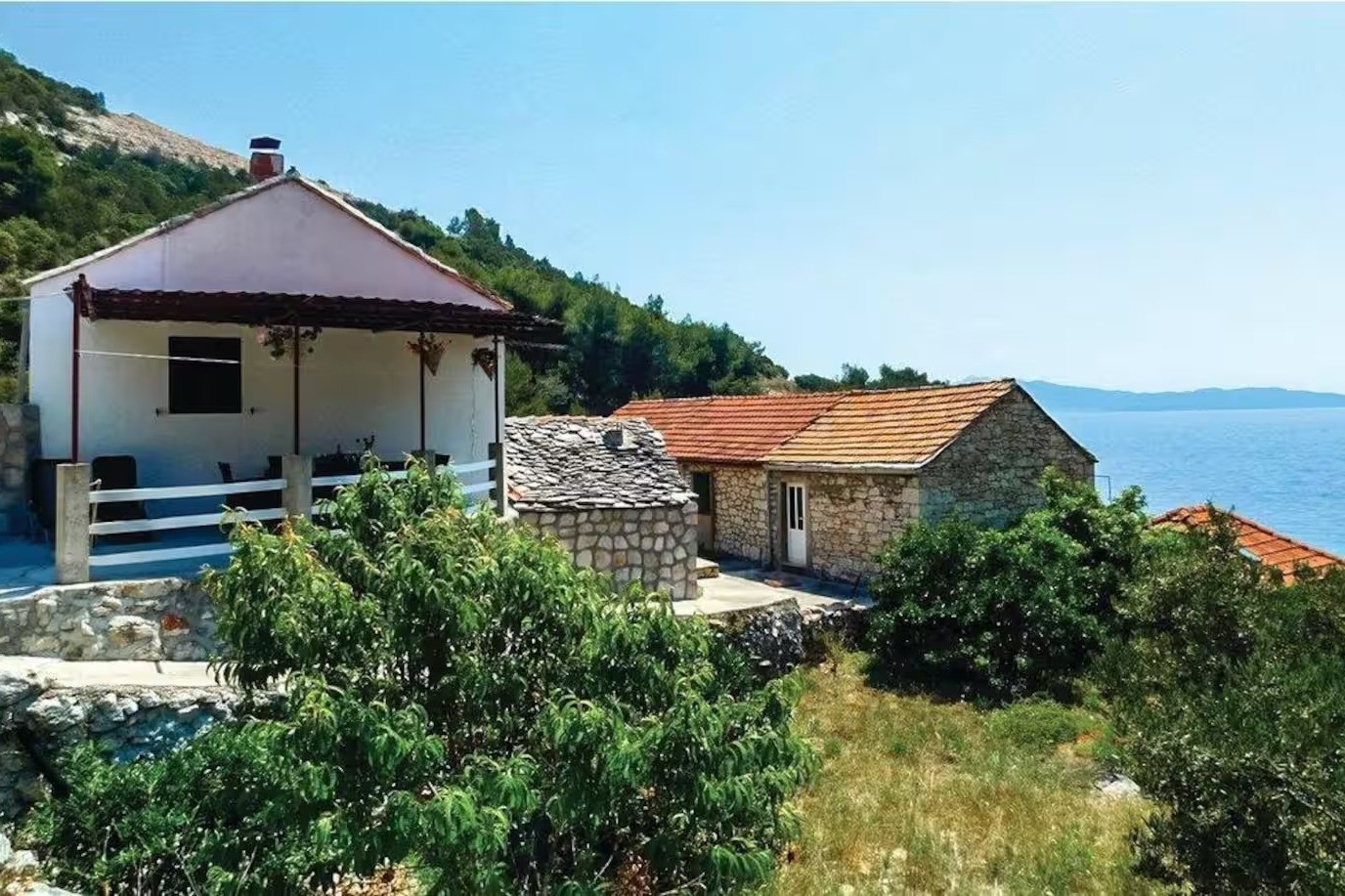 Three bedroom house near beach Cove Srhov Dolac, Hvar (K-22095)