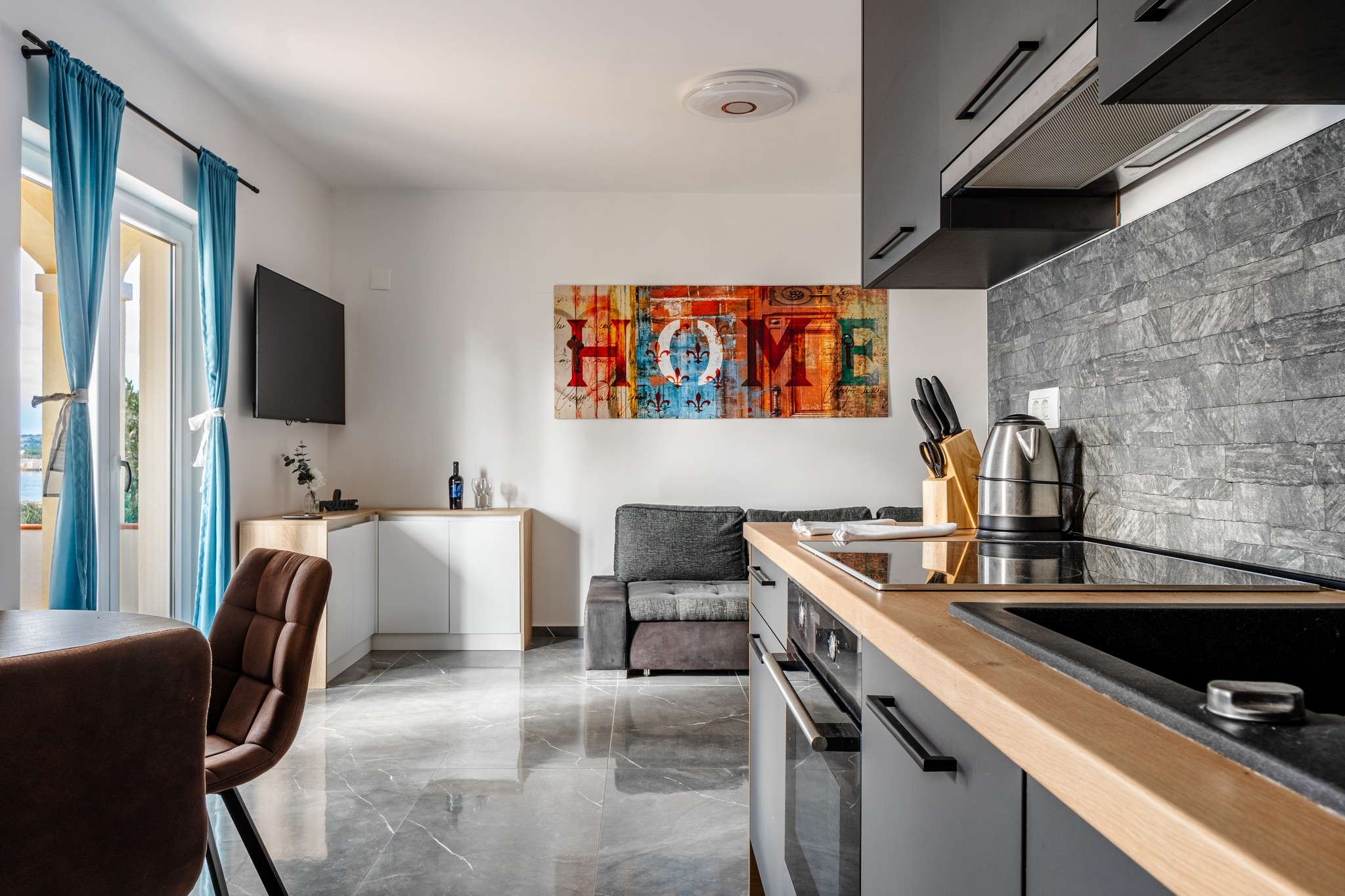 Two bedroom apartment near beach Vir  A-b