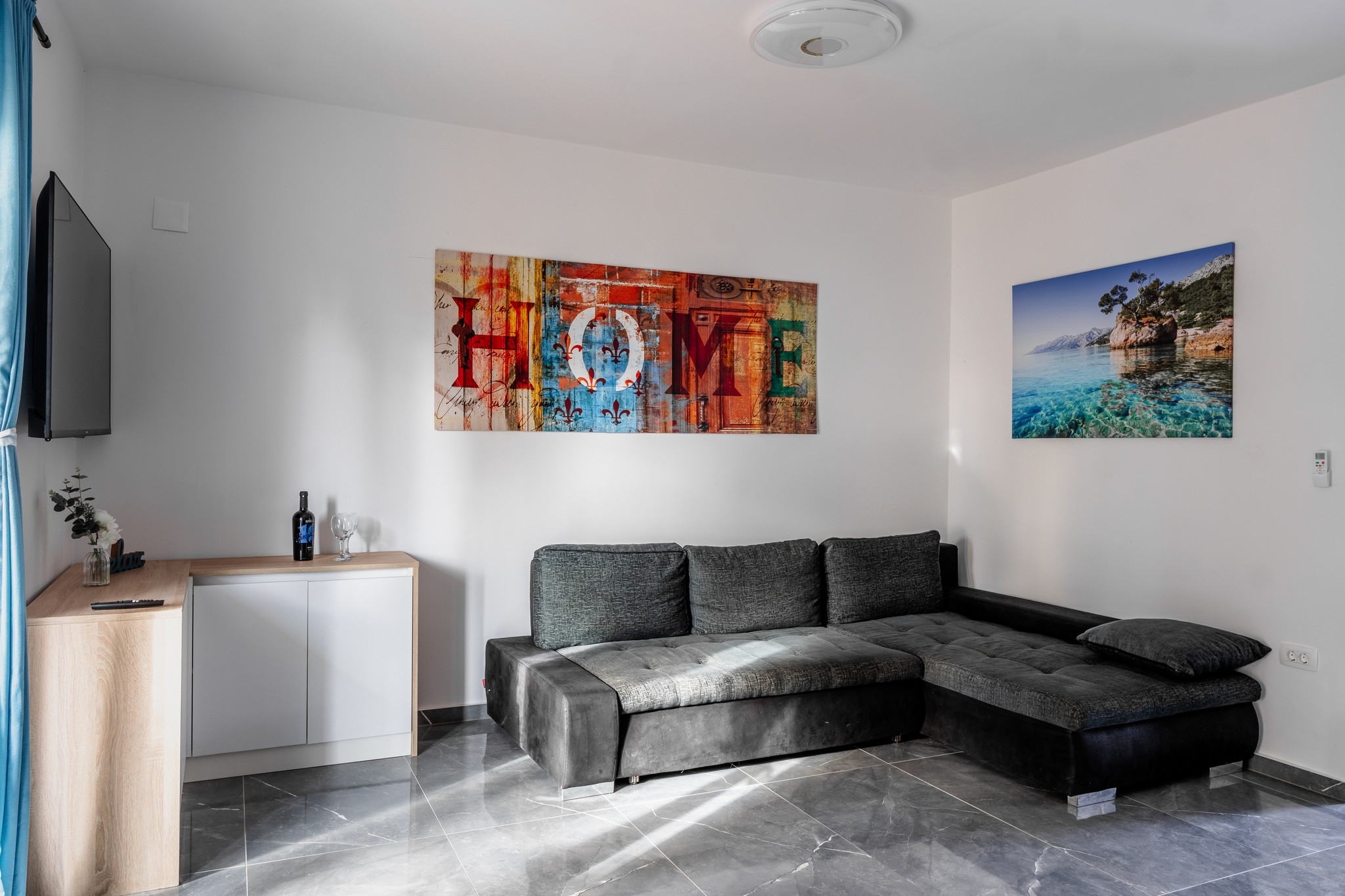 Two bedroom apartment near beach Vir  A-b