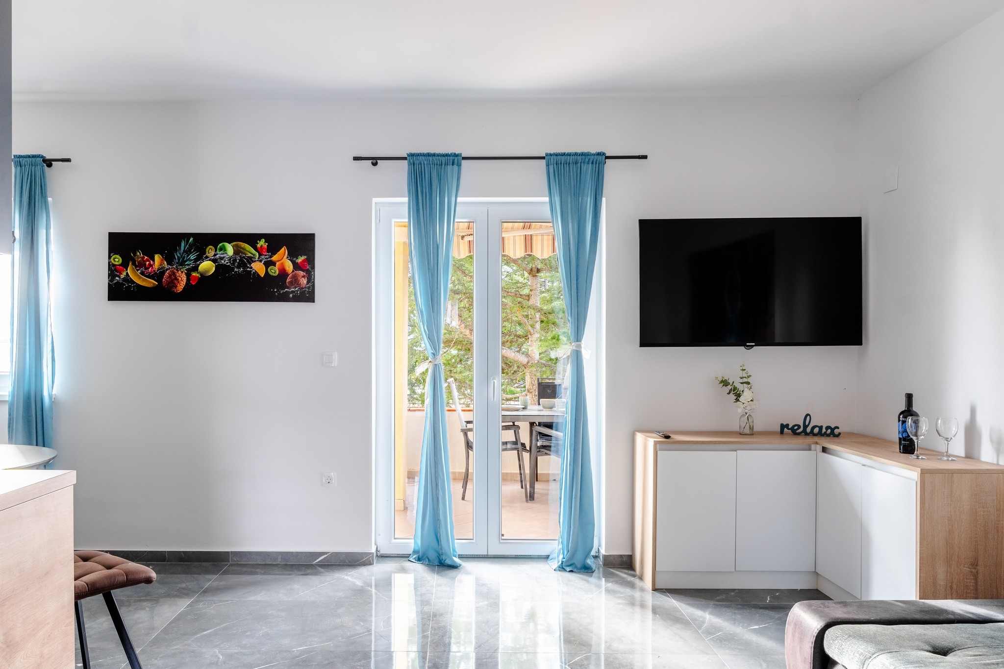 Two bedroom apartment near beach Vir  A-b