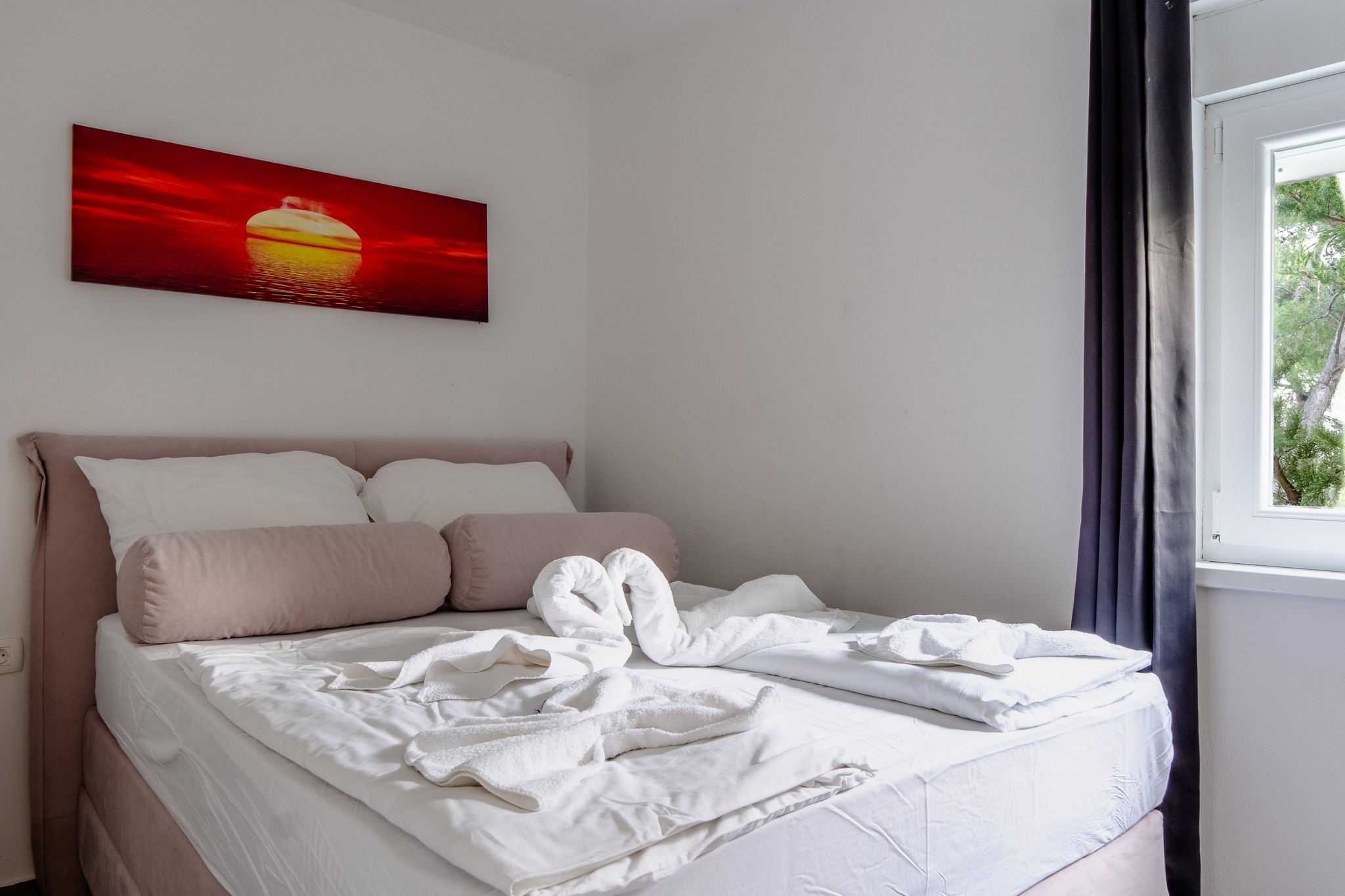 Two bedroom apartment near beach Vir  A-c