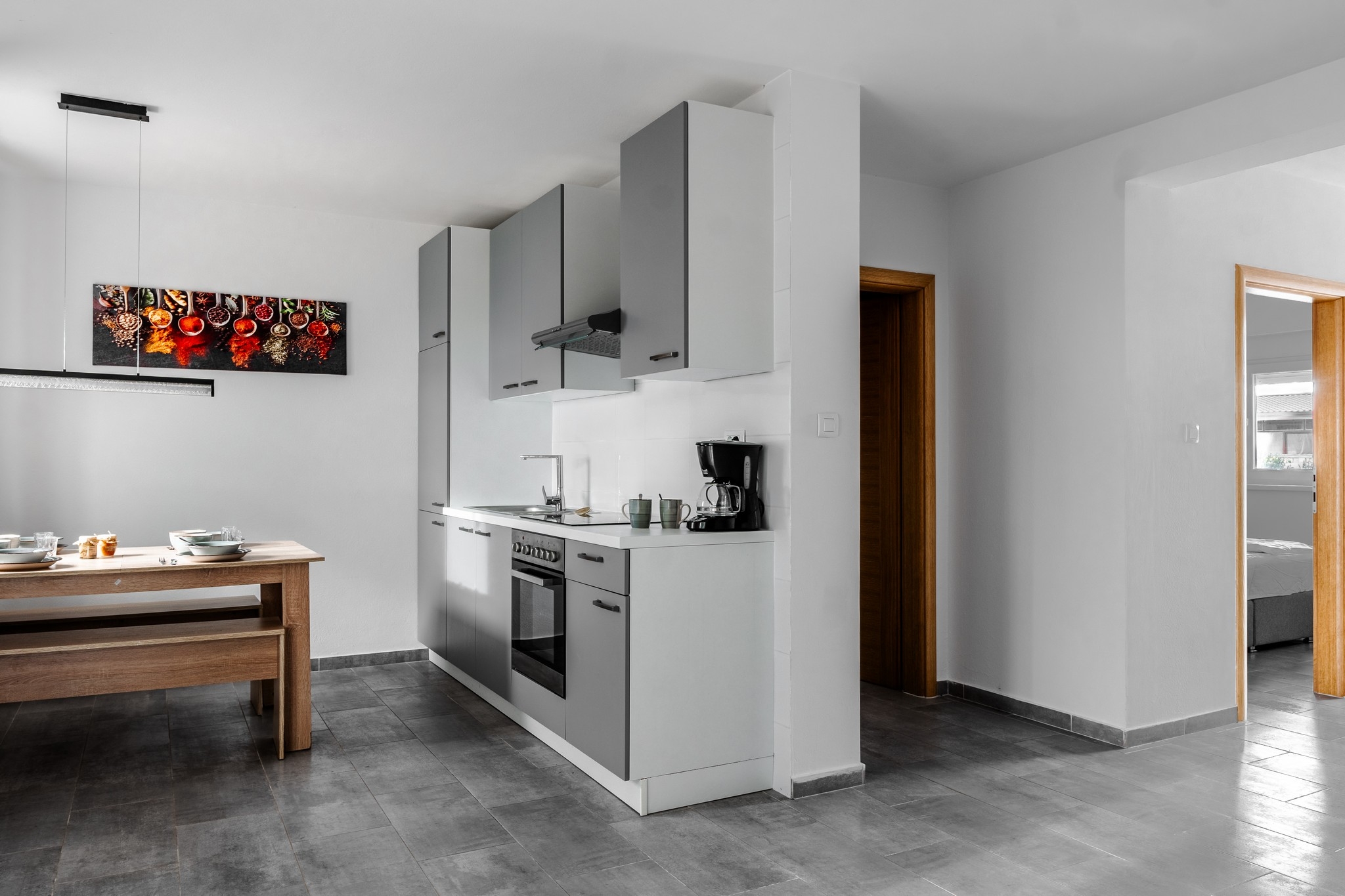Two bedroom apartment near beach Vir  A-c