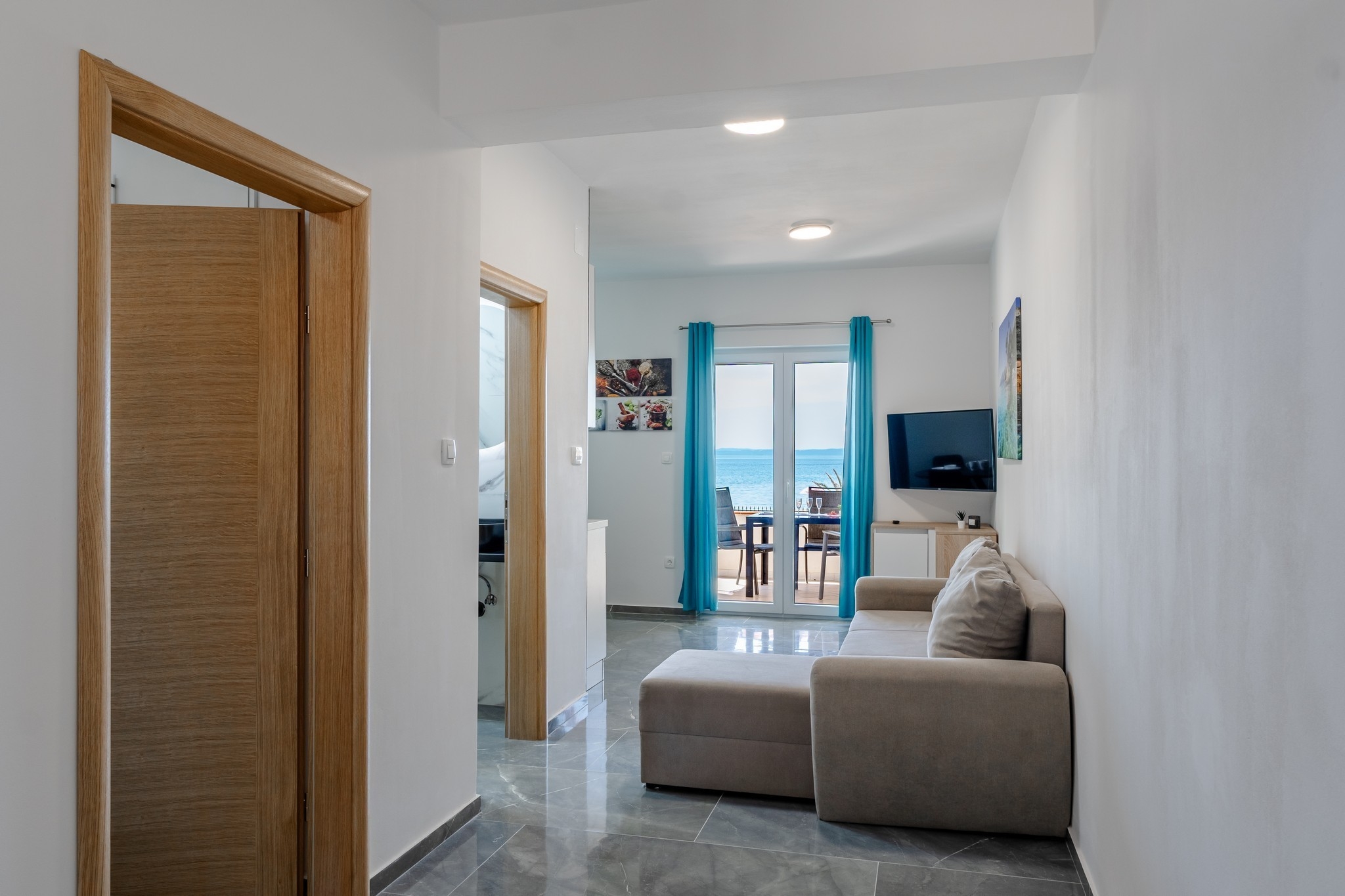 One bedroom apartment near beach Vir  A-f