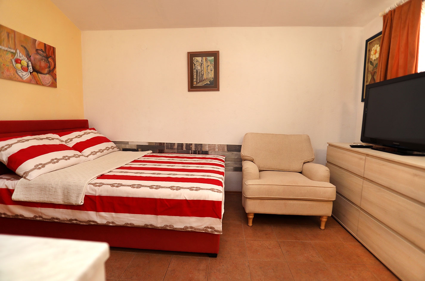 One bedroom apartment with balcony Okrug Gornji, Čiovo (A-22139-d)