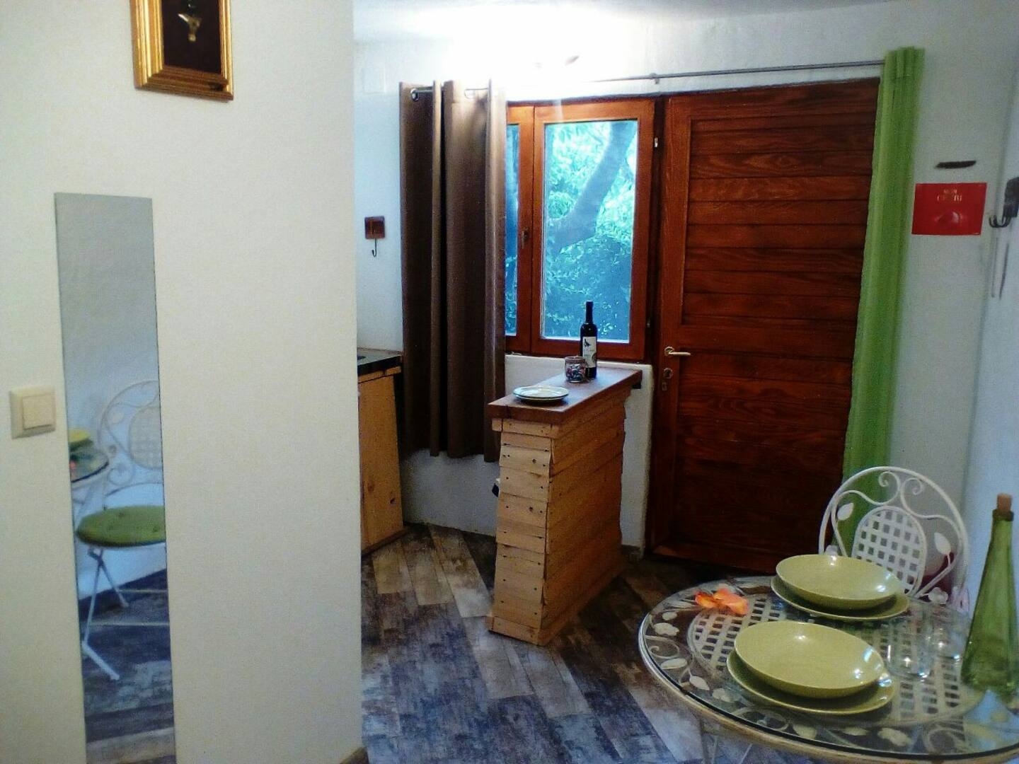 Studio flat with terrace Bunica, Senj (AS-22142-b)