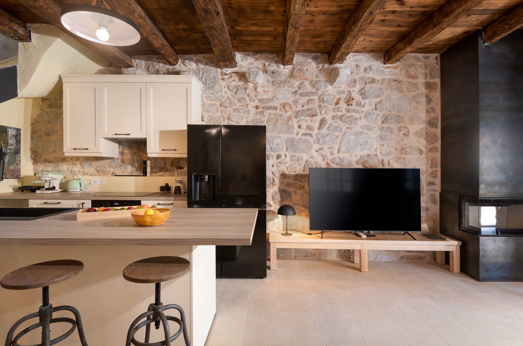 Two bedroom house with terrace and sea view Pitve, Hvar  K