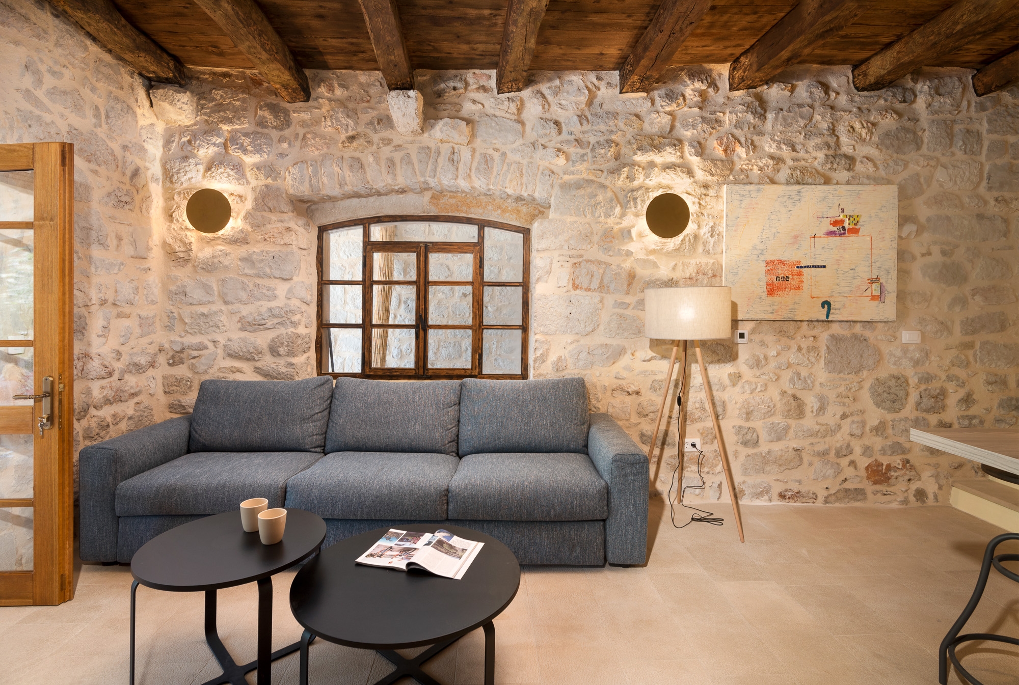Two bedroom house with terrace and sea view Pitve, Hvar  K