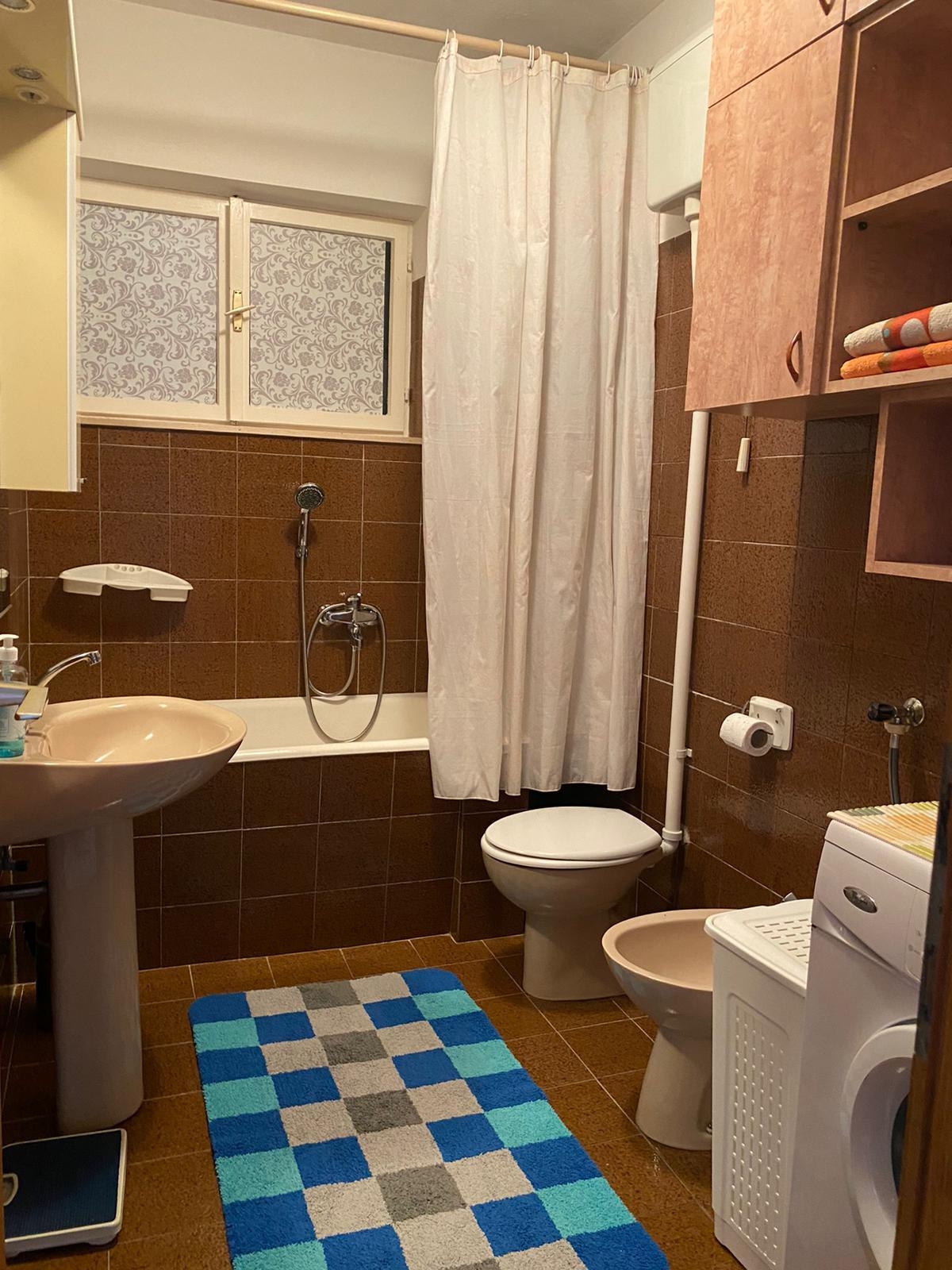 Two bedroom apartment with terrace and sea view Postira, Brač  A-a