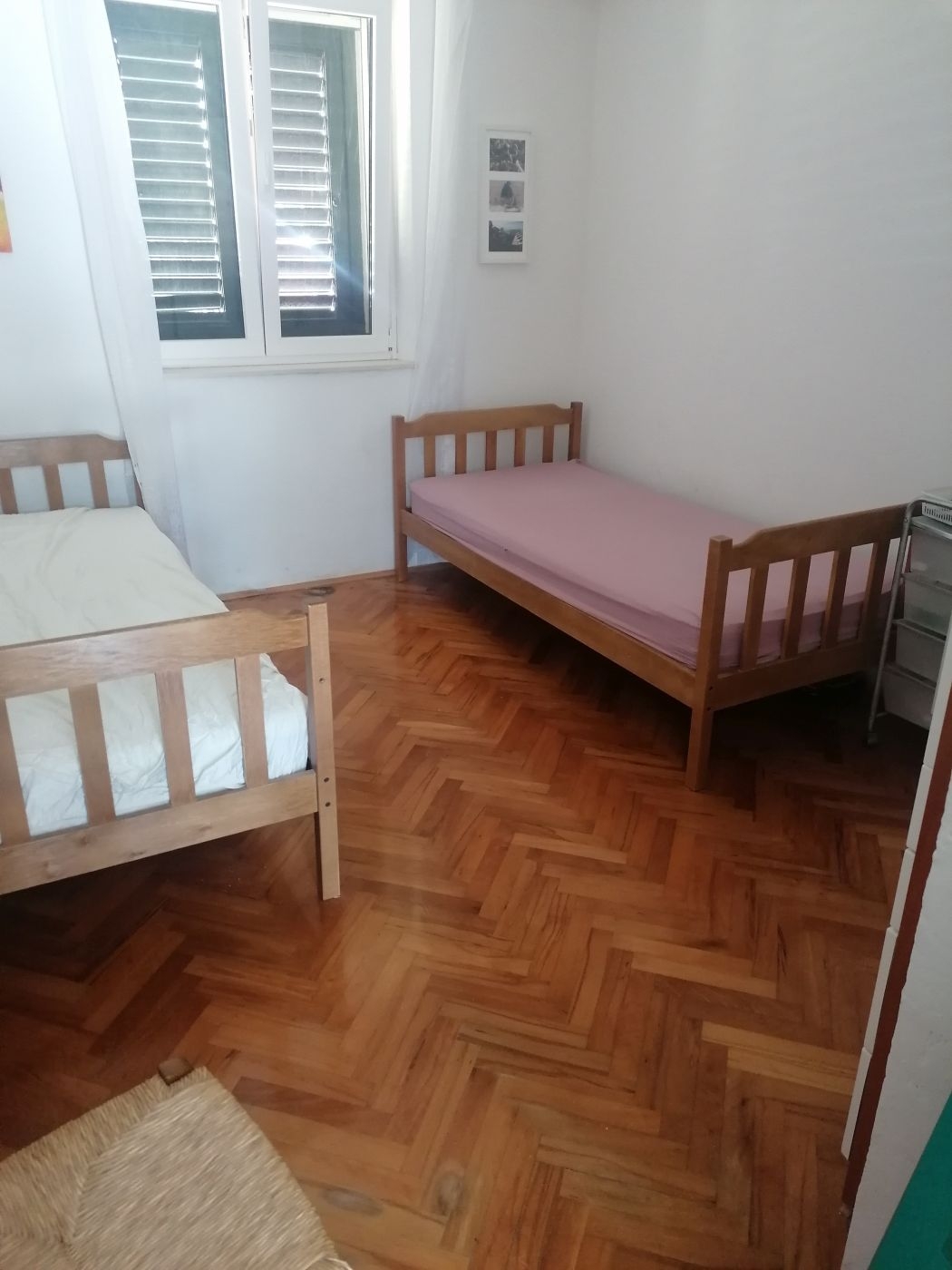 Two bedroom apartment with terrace and sea view Postira, Brač  A-a
