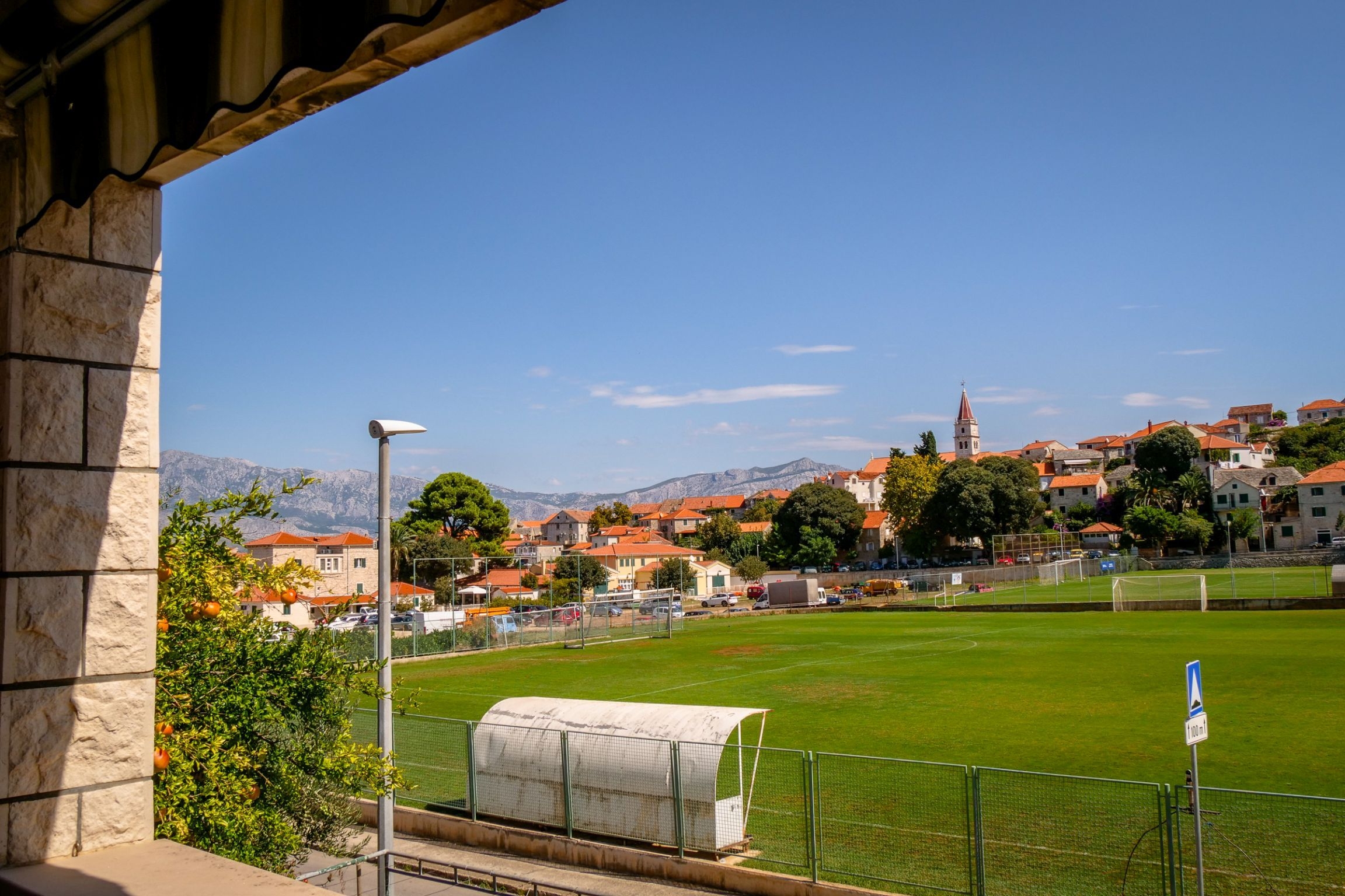 Two bedroom apartment with terrace Postira, Brač  A-a