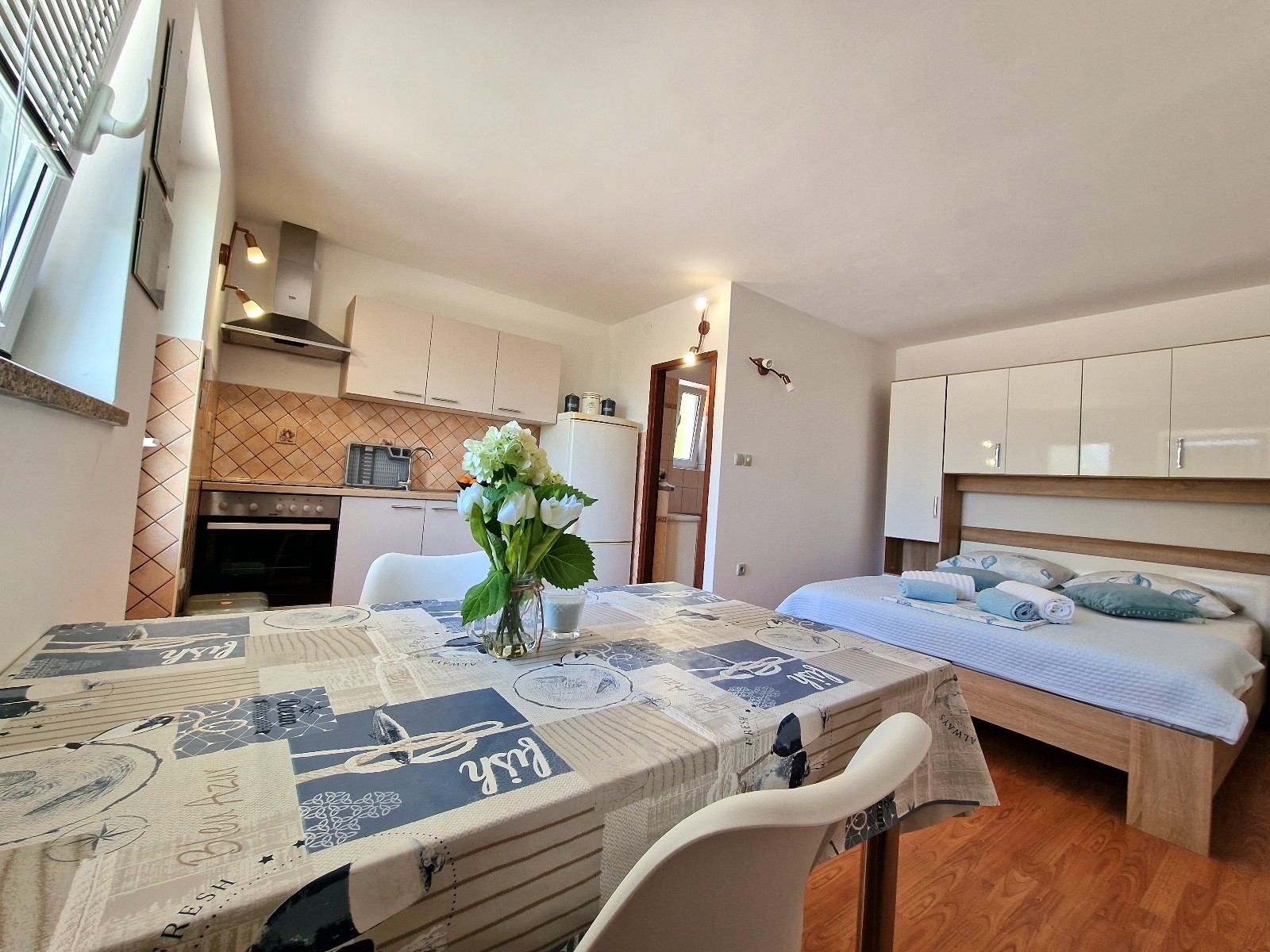 Studio flat with terrace Barbat, Rab (AS-22167-a) Studio flat with terrace Barbat, Rab (AS-22167-a)