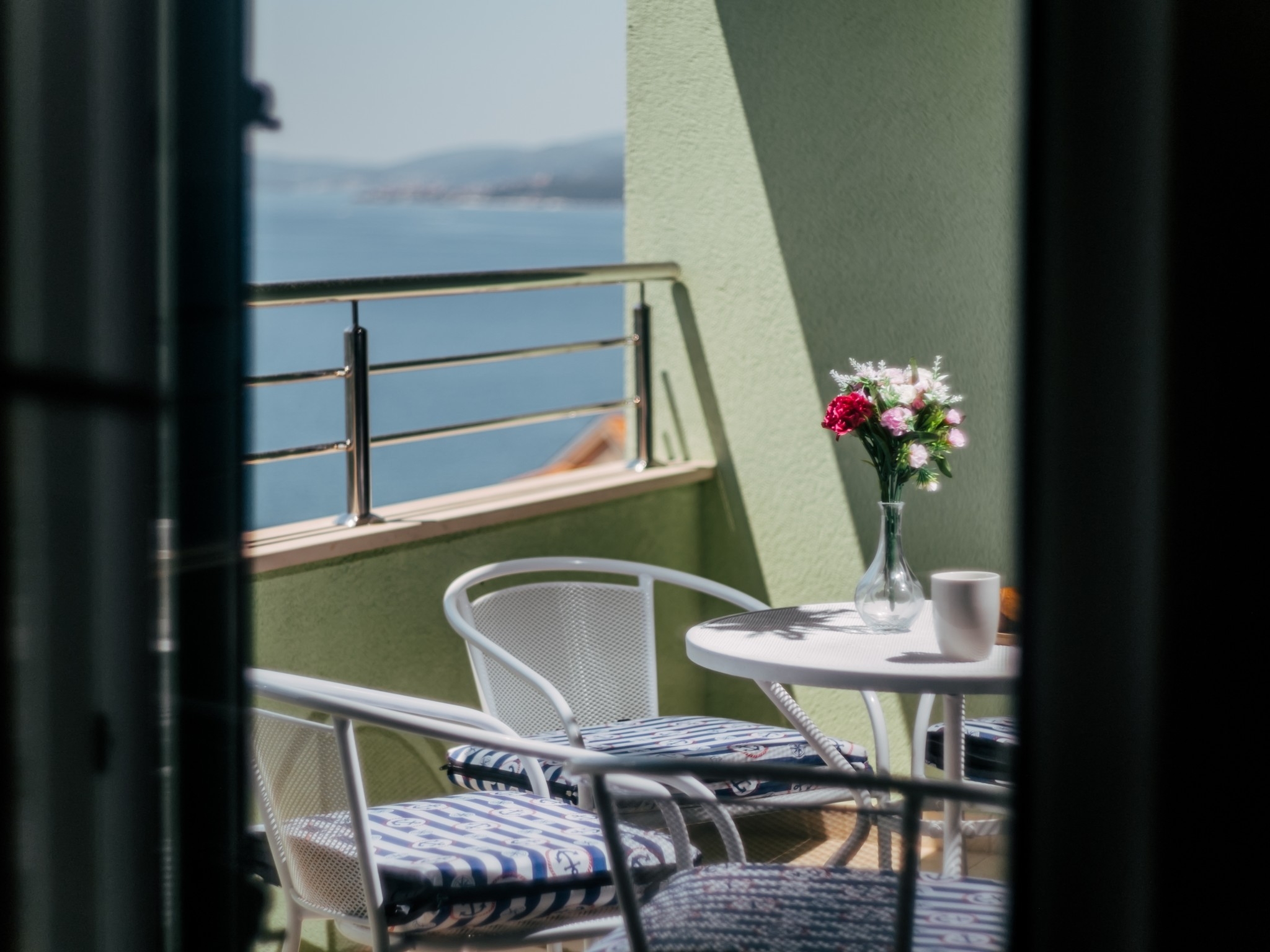 Two bedroom apartment with balcony and sea view Okrug Gornji, Čiovo  A-a