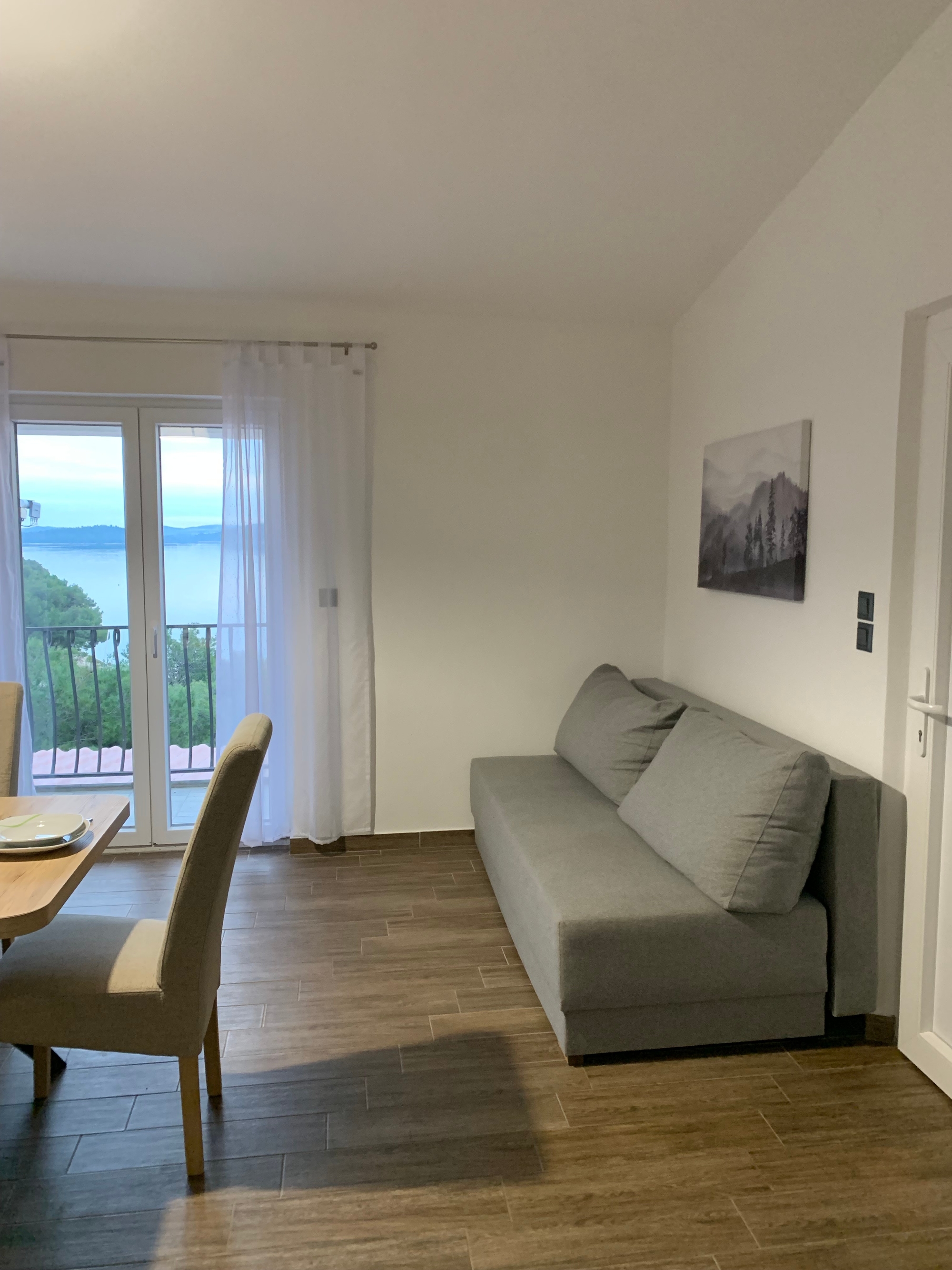 Two bedroom apartment near beach Drage, Biograd (A-22187-a)