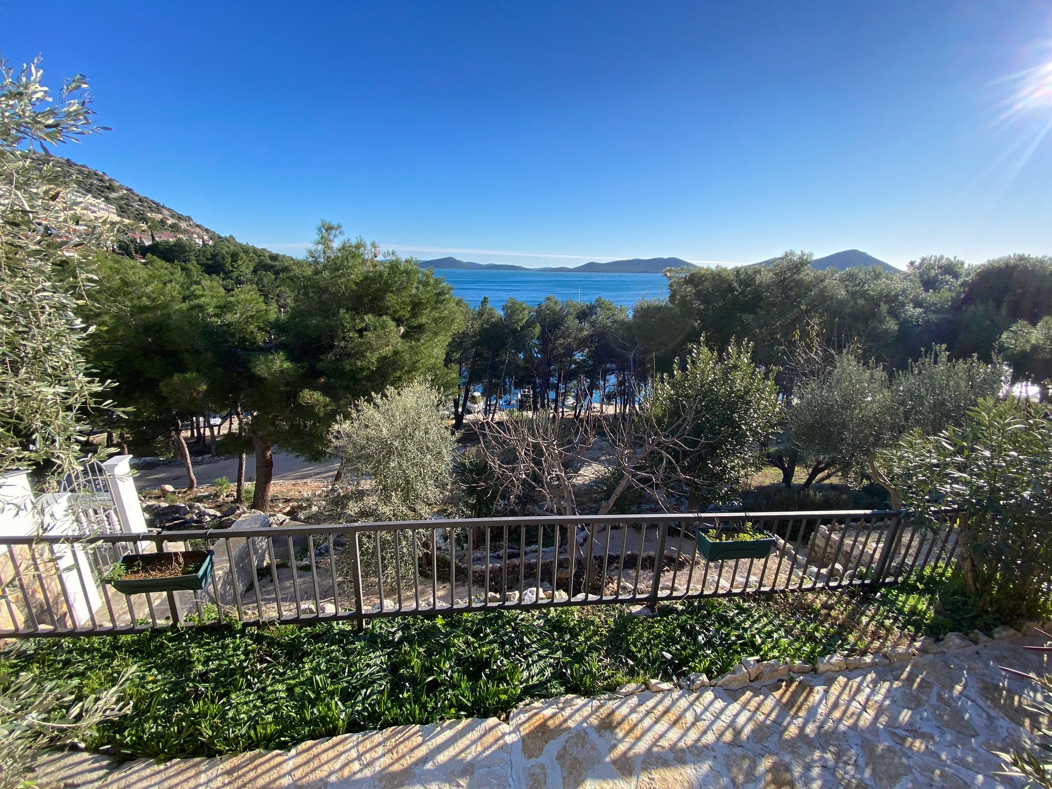 One bedroom apartment near beach Drage, Biograd  A-b