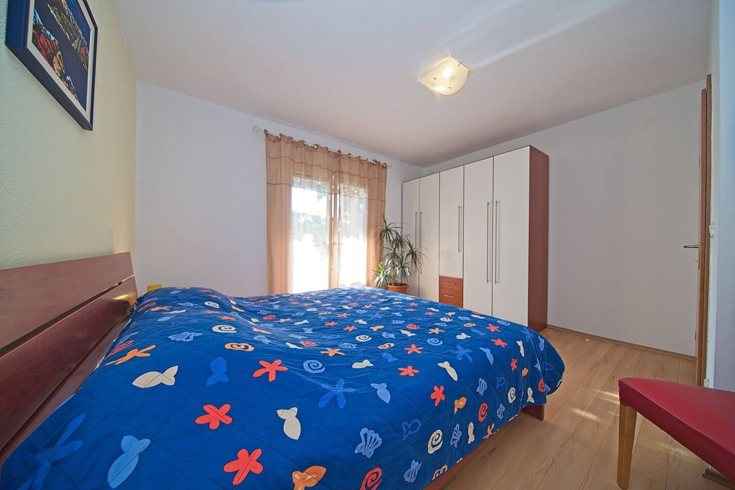 Two bedroom apartment with terrace Postira, Brač  A-b