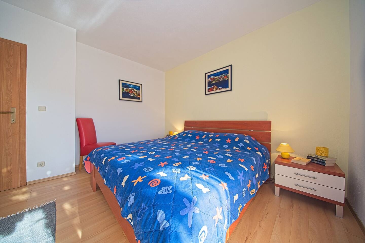 Two bedroom apartment with terrace Postira, Brač  A-b