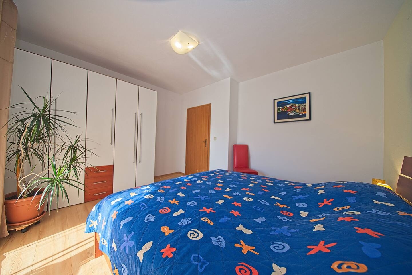 Two bedroom apartment with terrace Postira, Brač  A-b