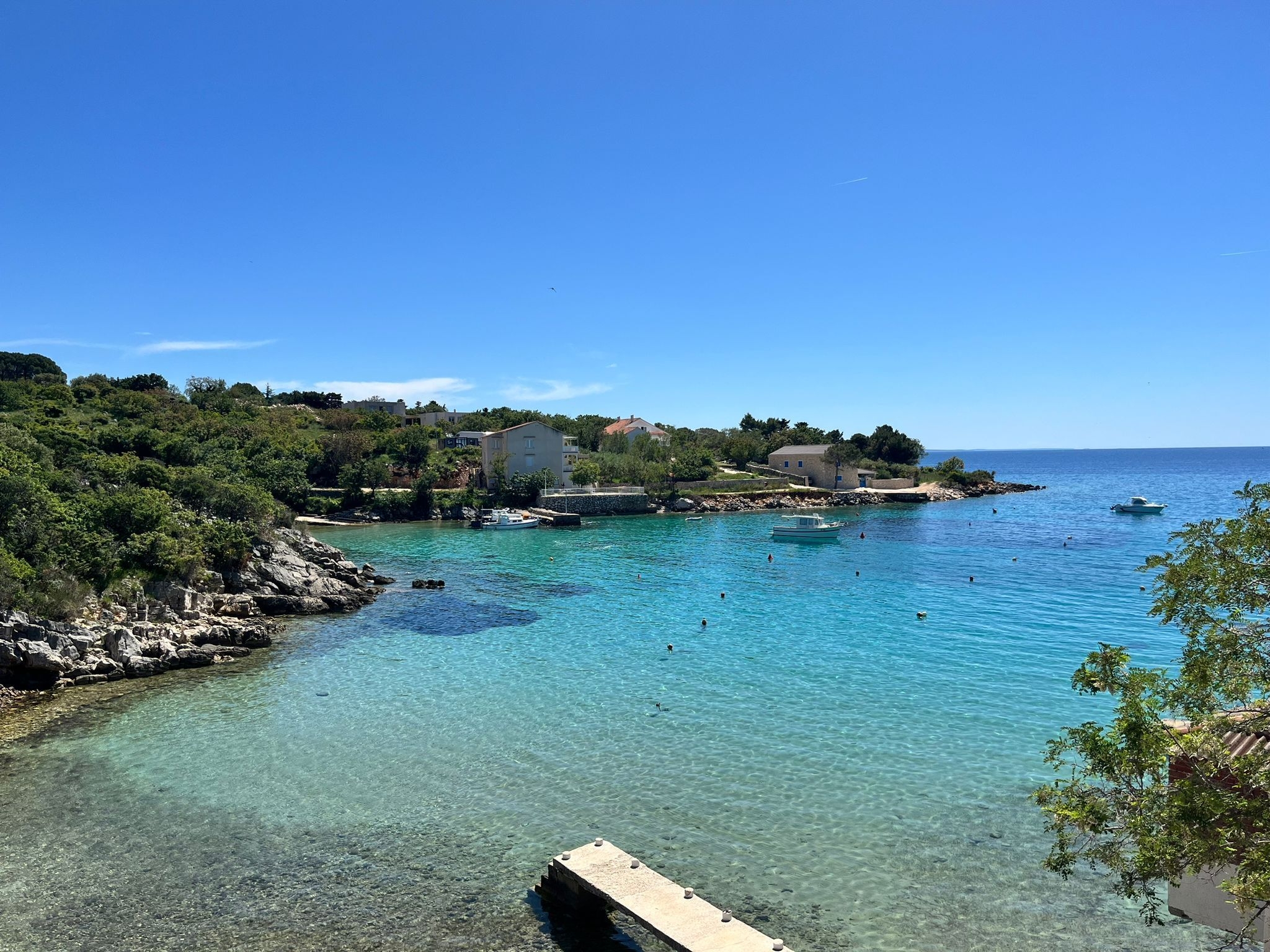 Two bedroom apartment near beach Potočnica, Pag  A-a