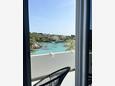 Potočnica, Balkon v ubytování typu apartment, s výhledem na moře a WiFi.